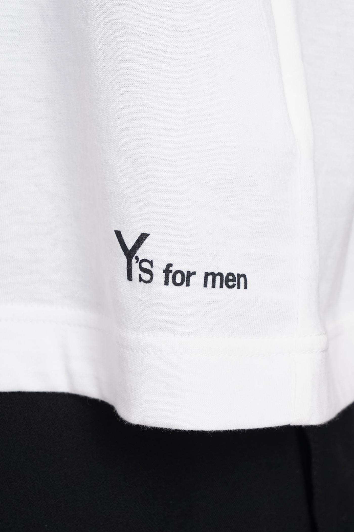 Shop Yohji Yamamoto T-shirt In White Cotton