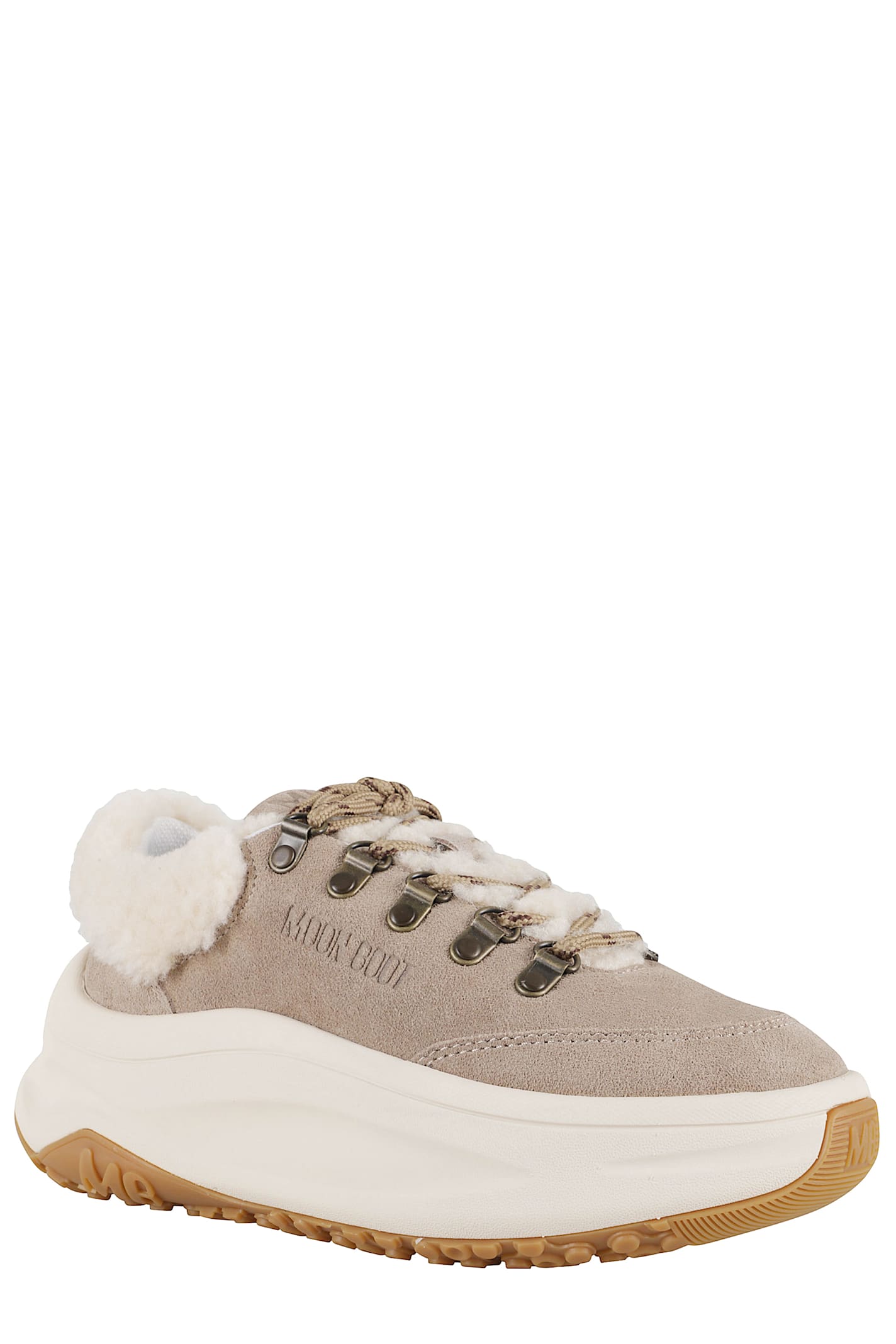 Moon Boot Moon247 City Shearling In Gray