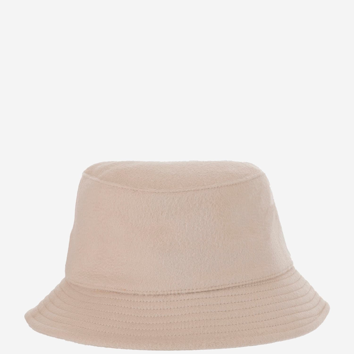 Jacquemus Embroidered Logo Bucket Hat In Nude