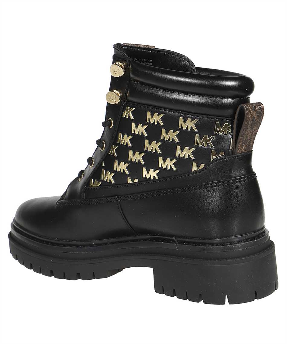 Michael Michael Kors Leather Lace-up Shoes In Black