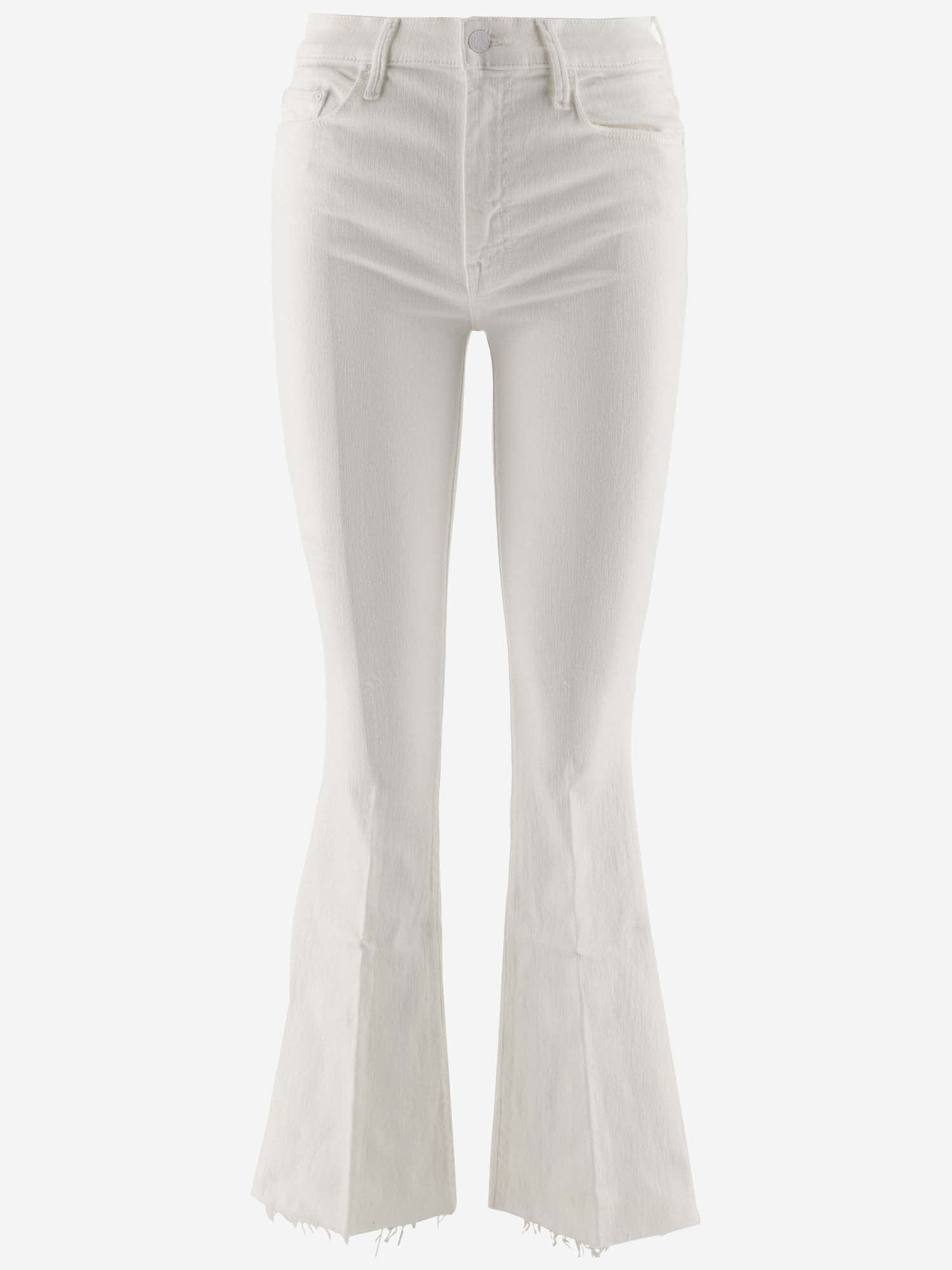 Mother Stretch Cotton Denim Jeans