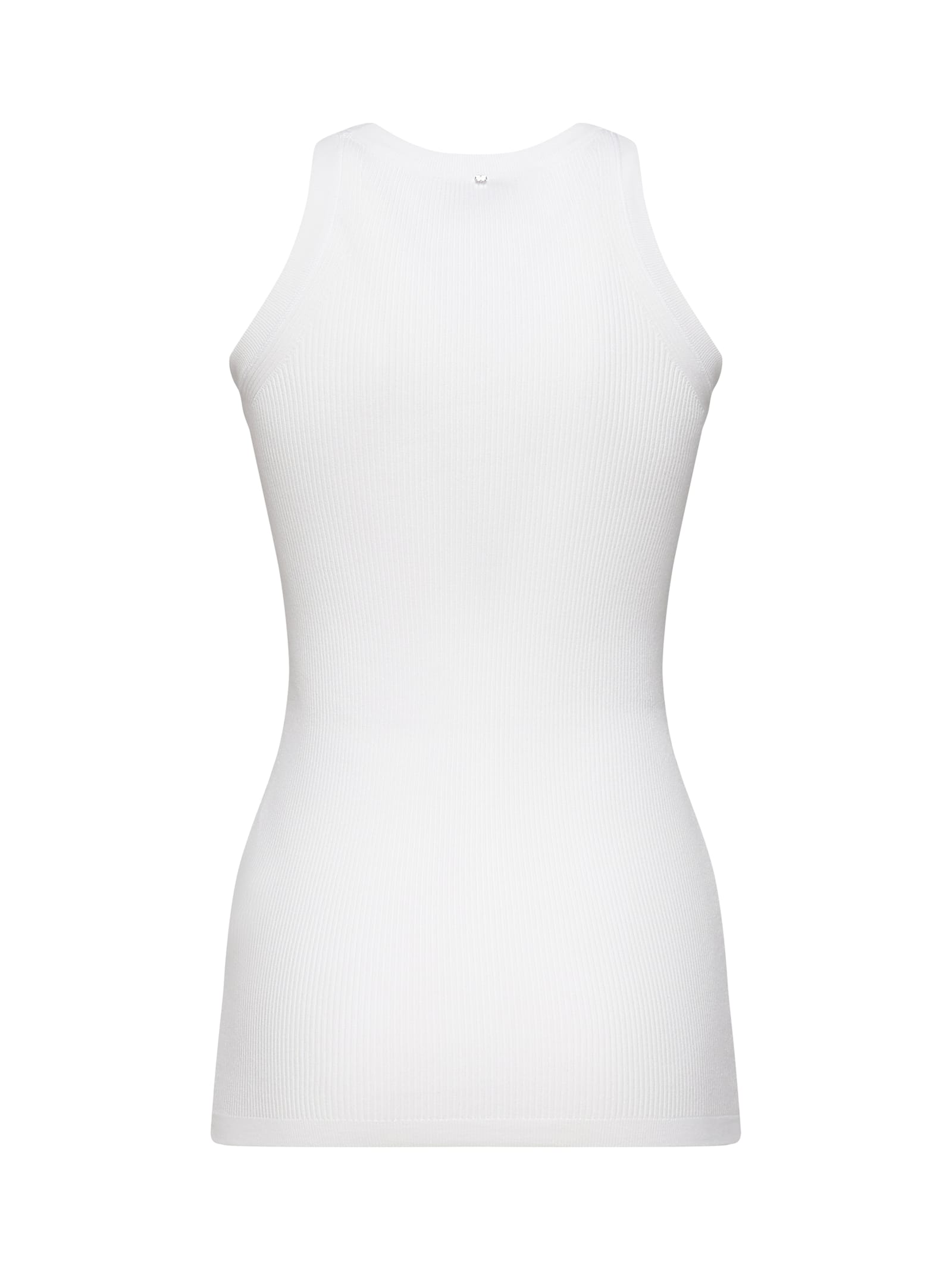 Sportmax Nastie Silk Cotton Tank Top Clothing