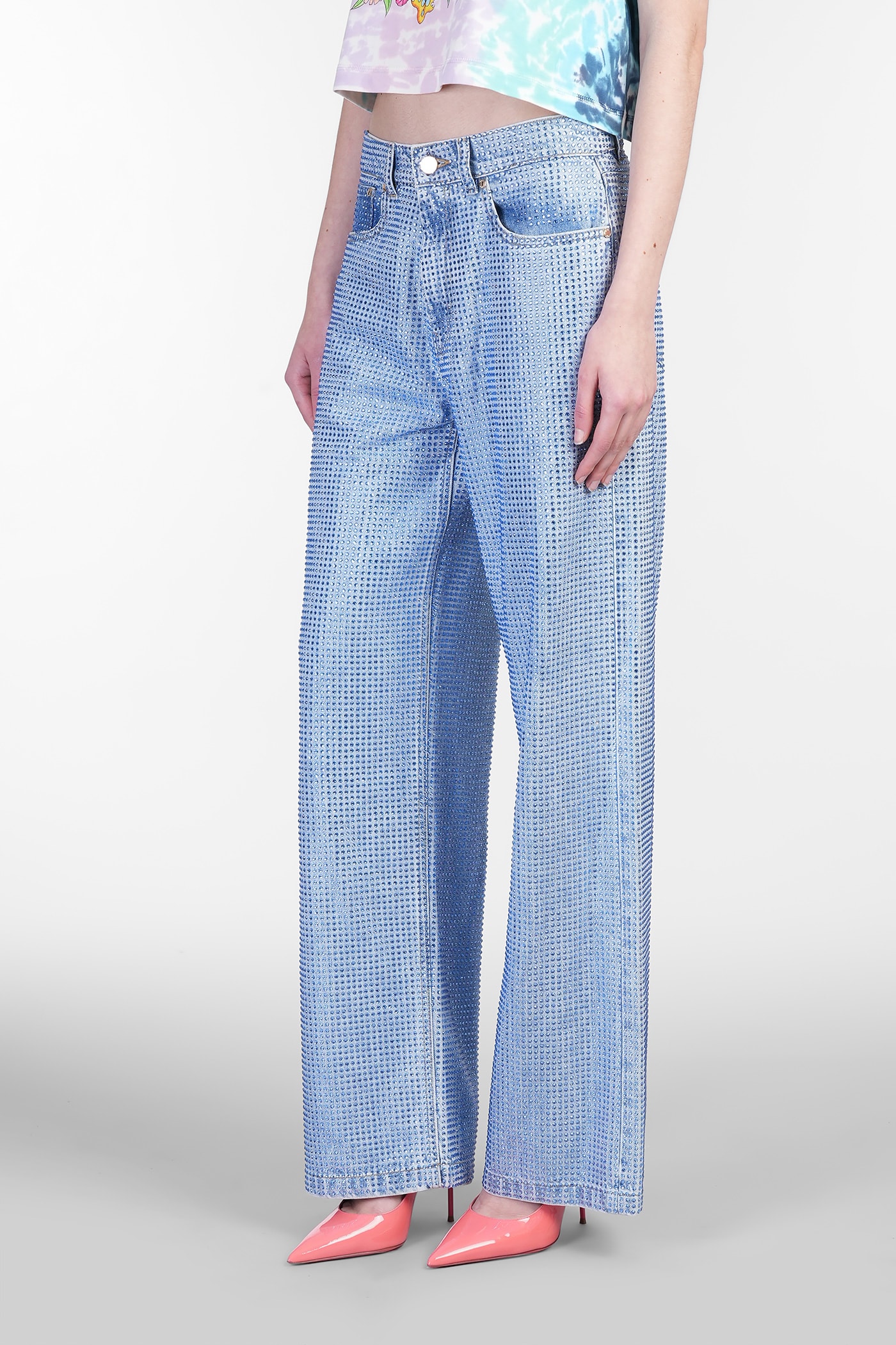 Casablanca Jeans In Blue Denim