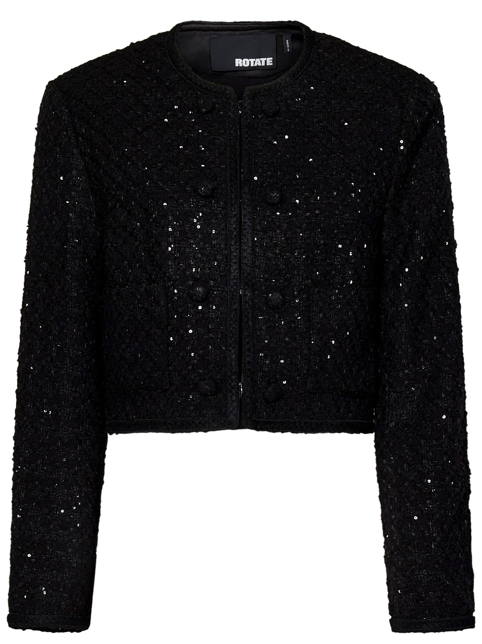 Shop Rotate Birger Christensen Jacket In Black