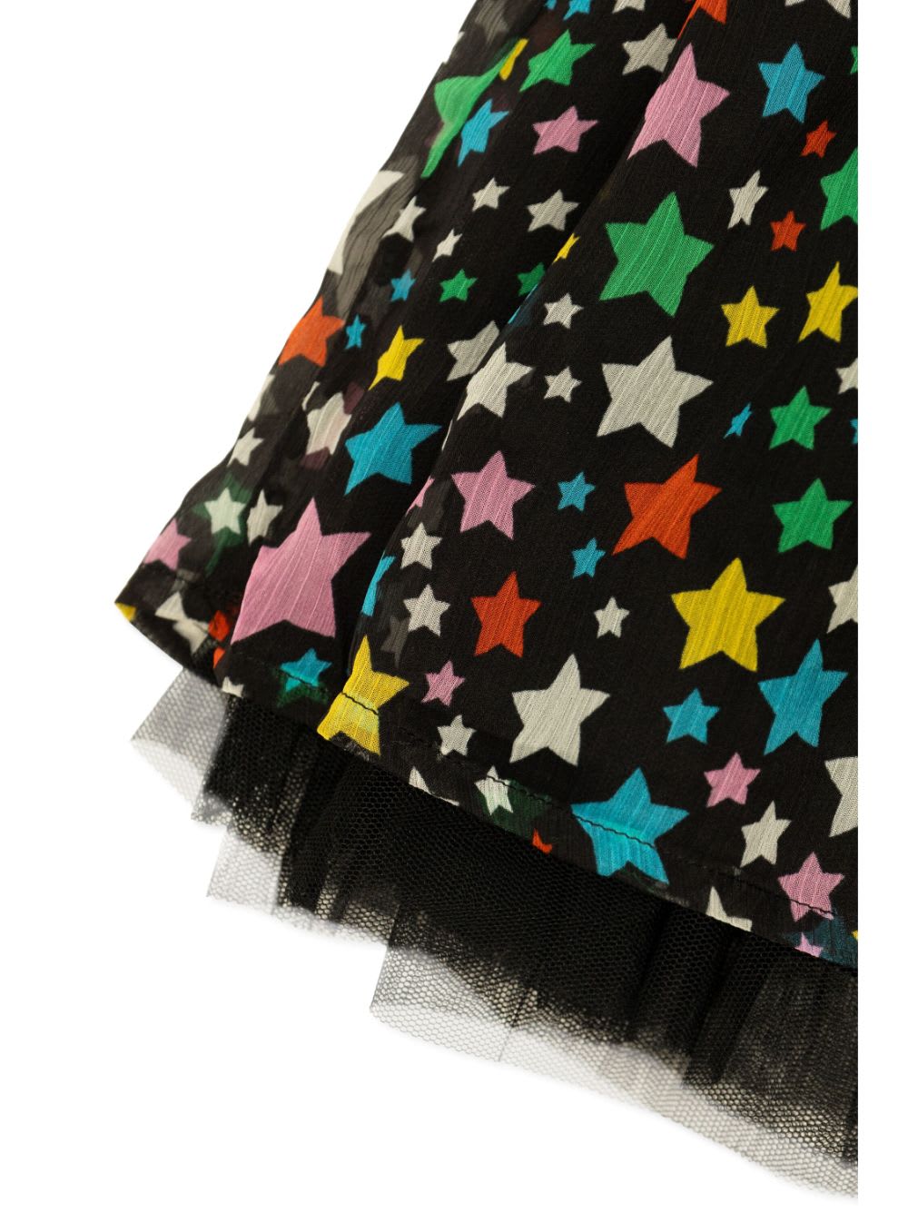 Shop Stella Mccartney Gonna Con Stampa In Black