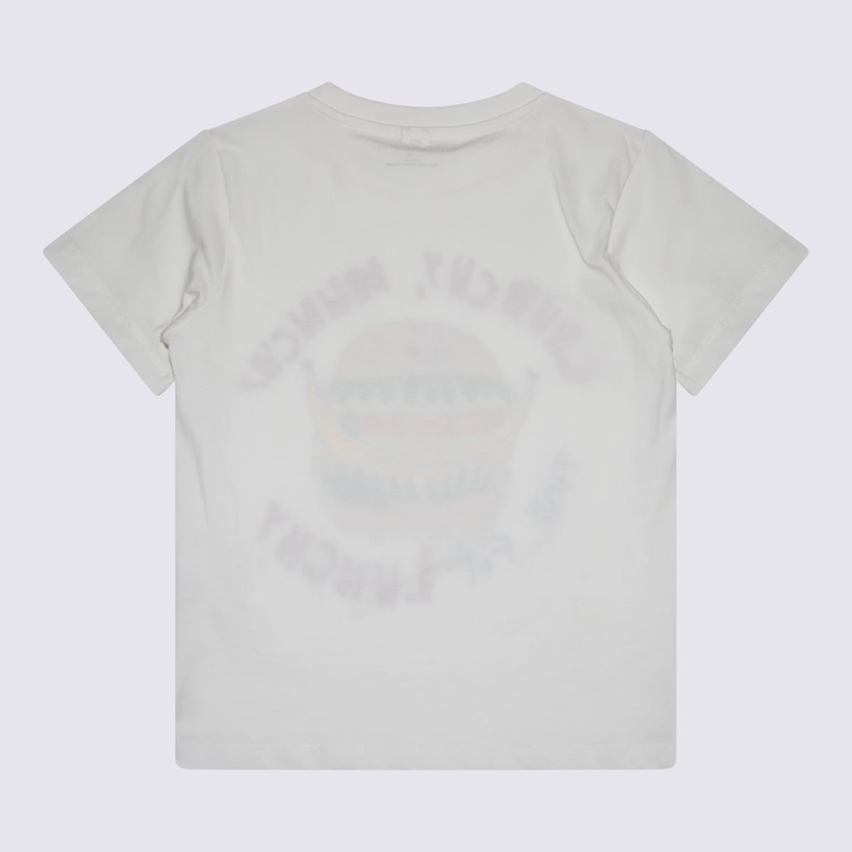 Shop Stella Mccartney White Multicolour Cotton T-shirt