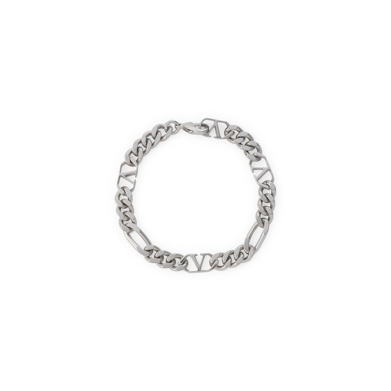 Valentino Garavani Vlogo Signature Metal Bracelet In Metallic