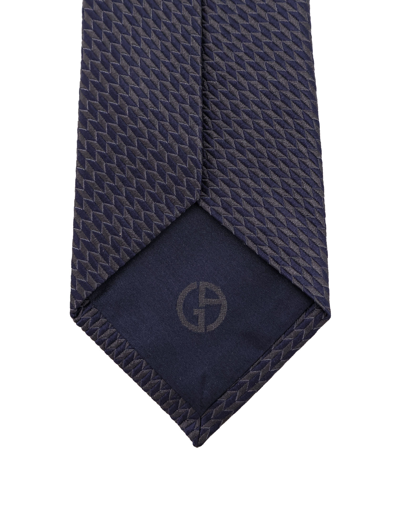 Giorgio Armani Men Silk Tie In Blue