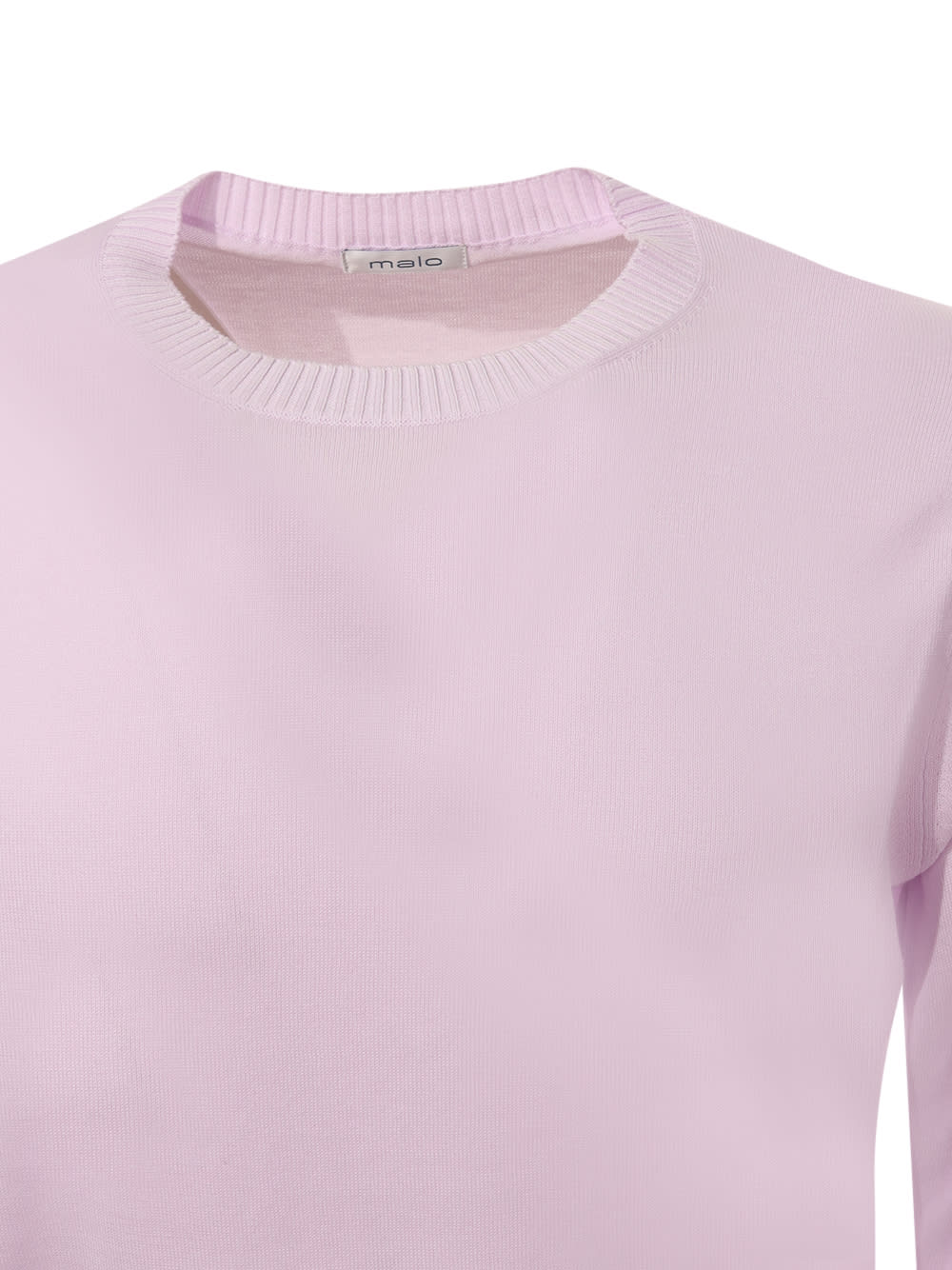 Shop Malo Sweater In Lilac