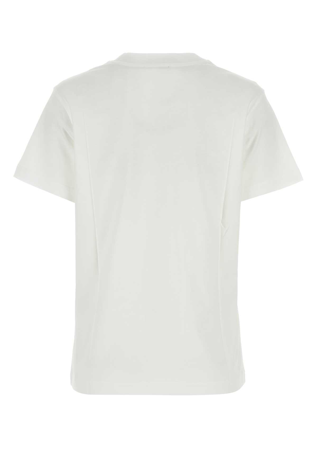 Apc A.p.c. Lenny T-shirt In Blanc