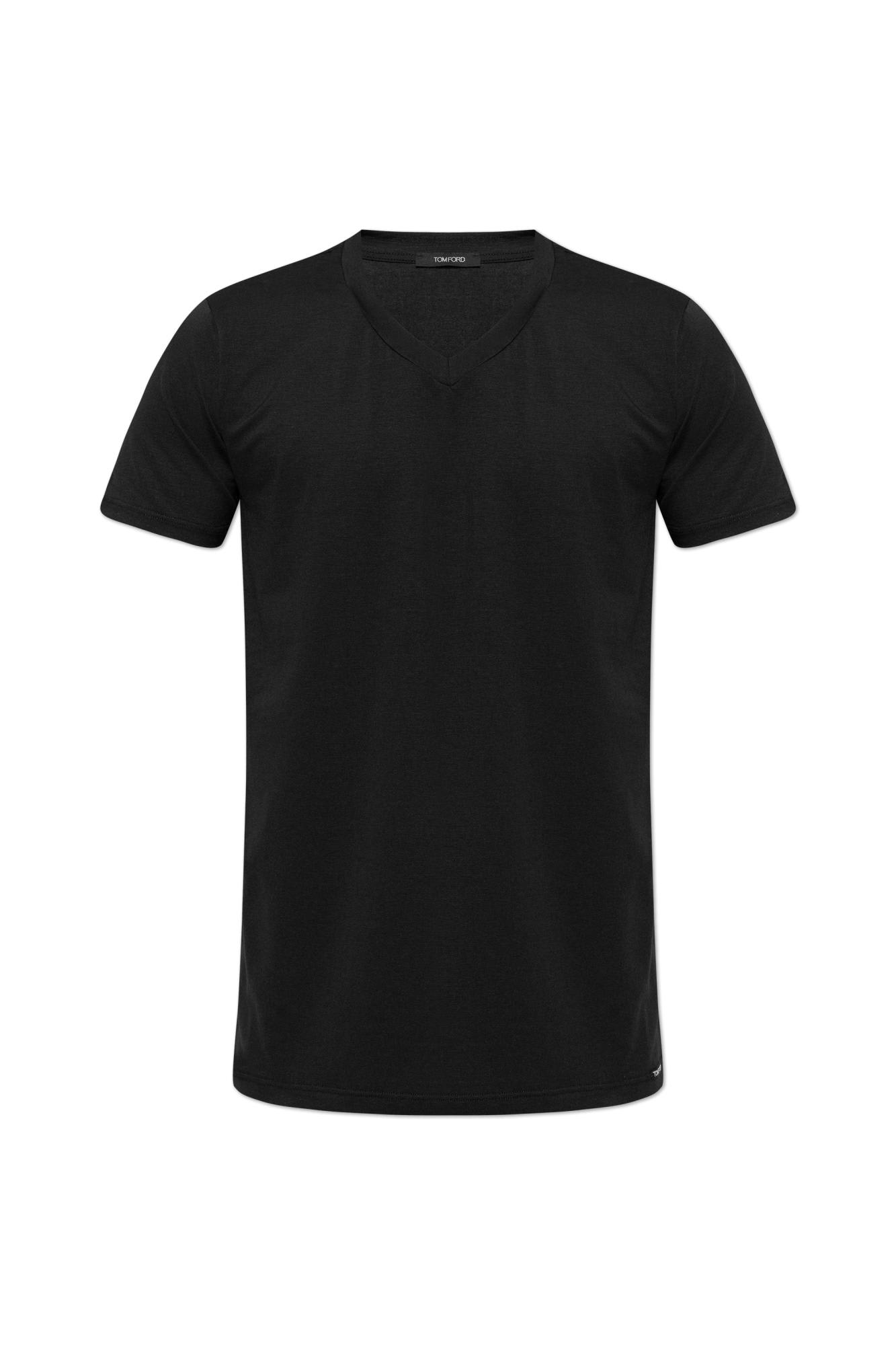 Undershirt T-shirt With V-neck