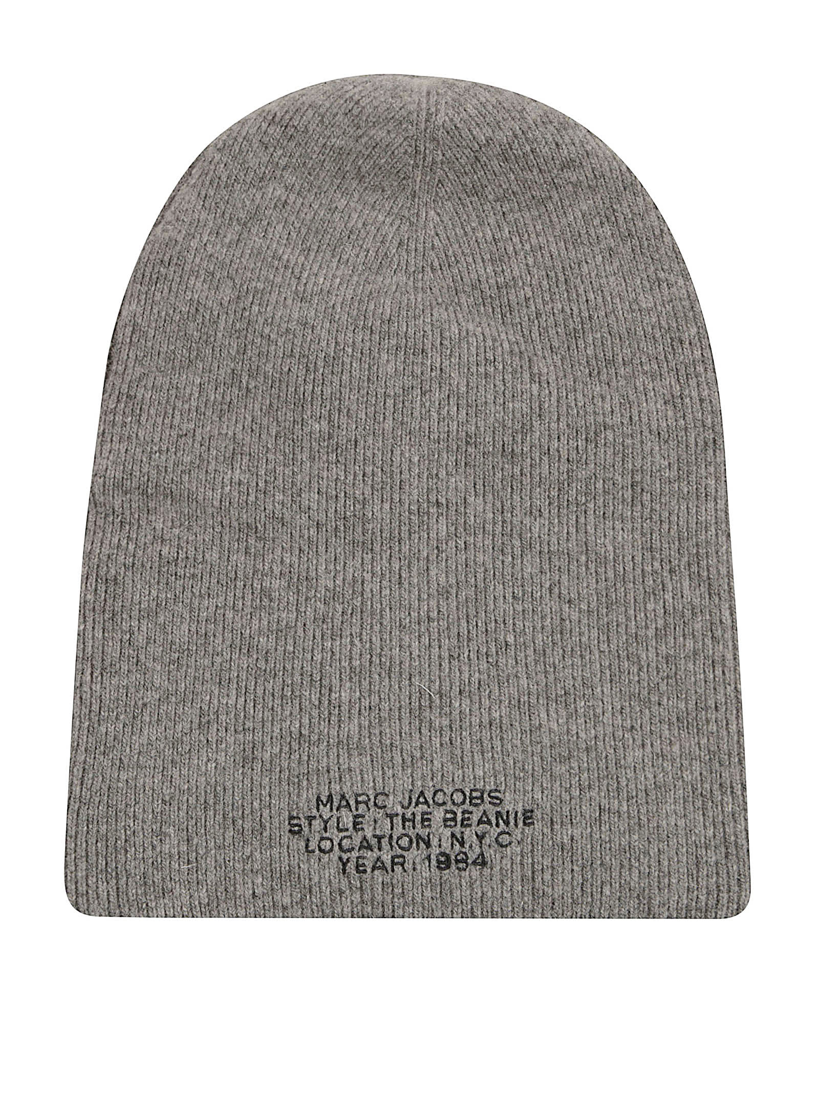Marc Jacobs Wool Blend The Beanie Hat In Gray