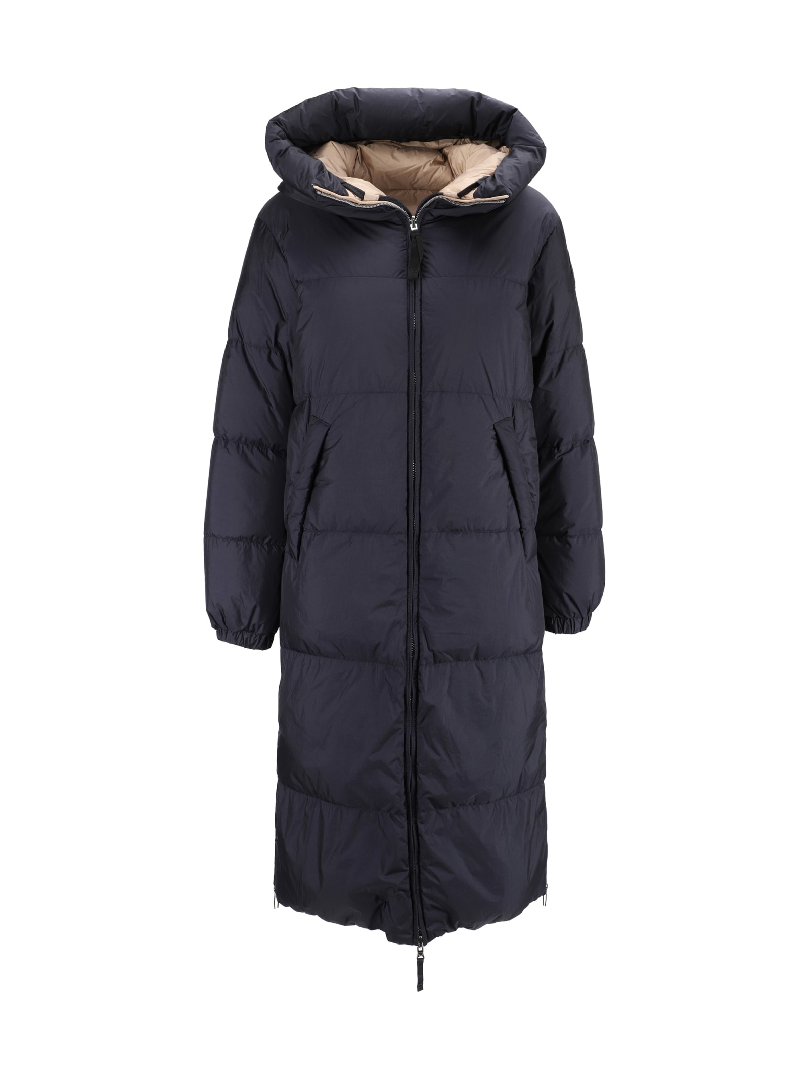 Shop Parajumpers Down Jacket In Navy - Sun Kissed