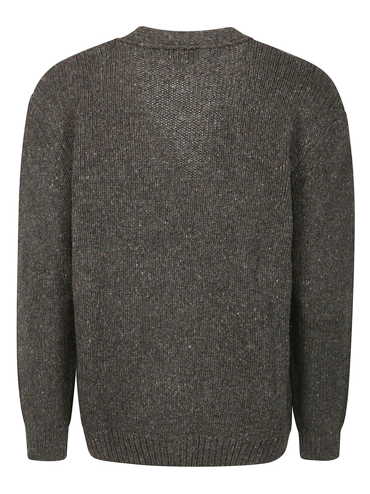Shop Apc Teophile Button-up Cardigan In Lad Anthracite