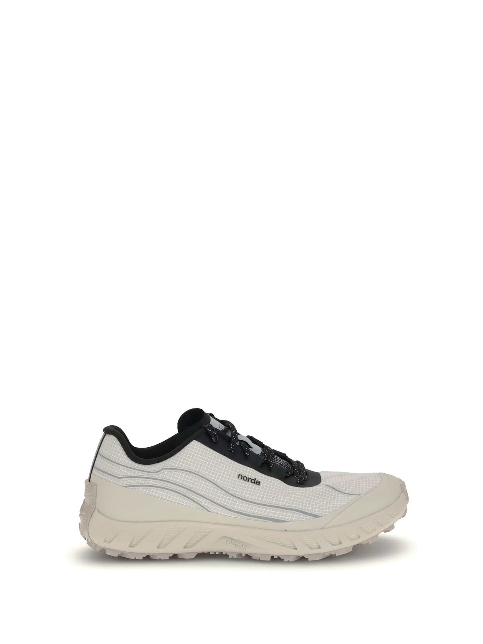 Norda Lightweight Mesh Sneakers With Cushioned Sole In Gray