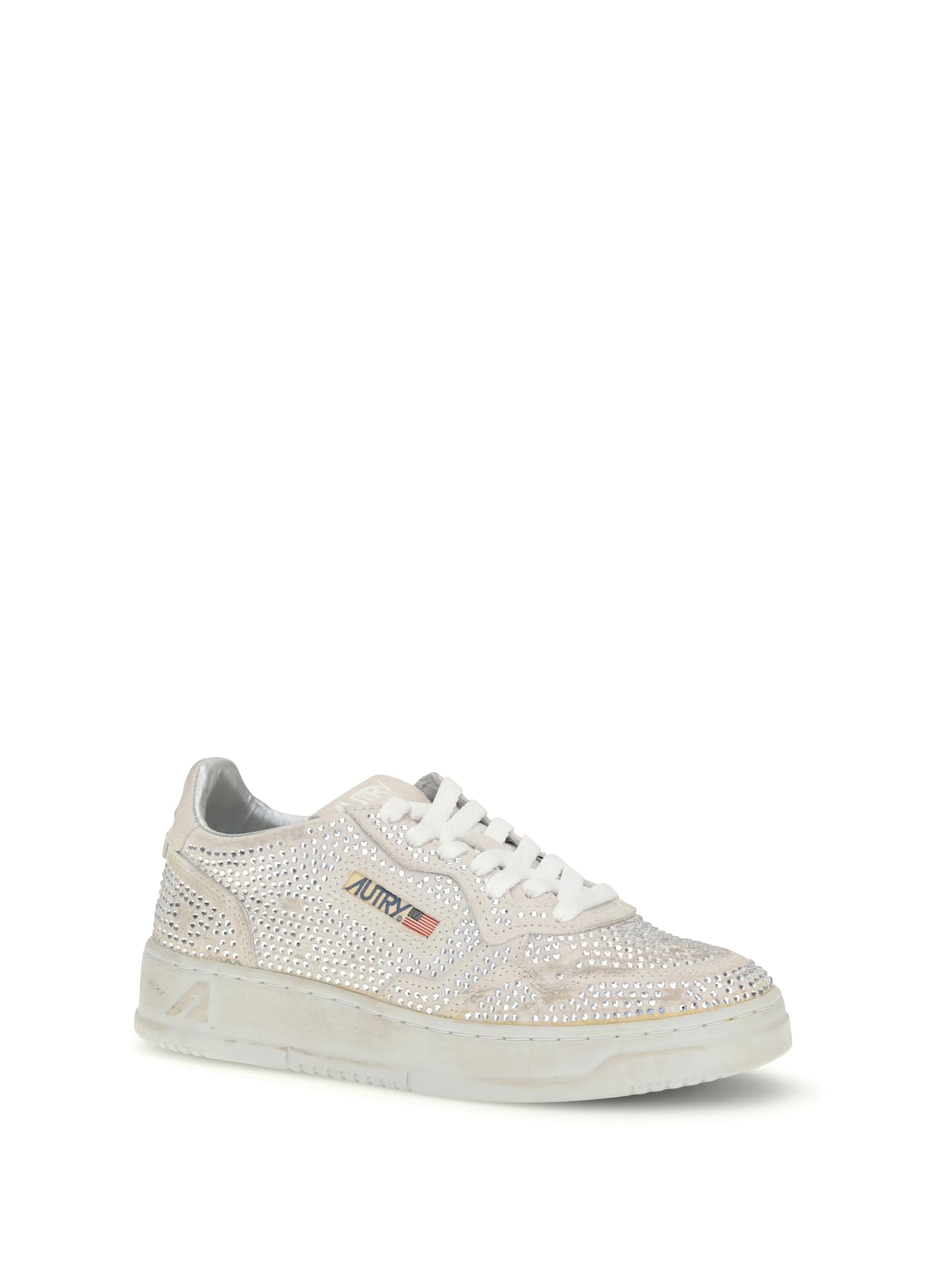 Autry Crystal Medalist Sneakers In Multi