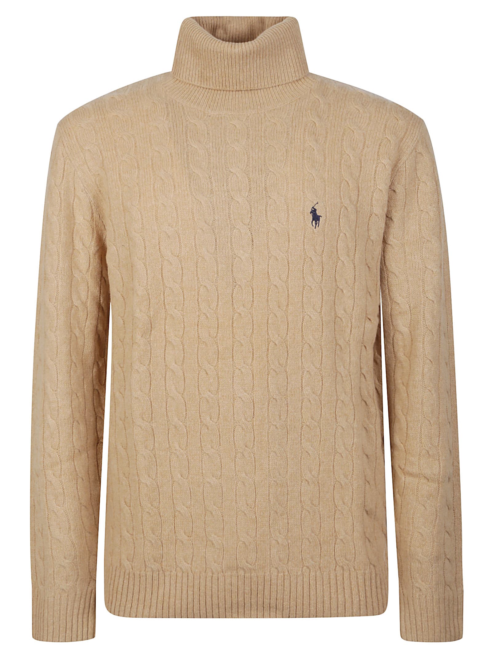 Polo Ralph Lauren Turtle Neck Sweater In Blue