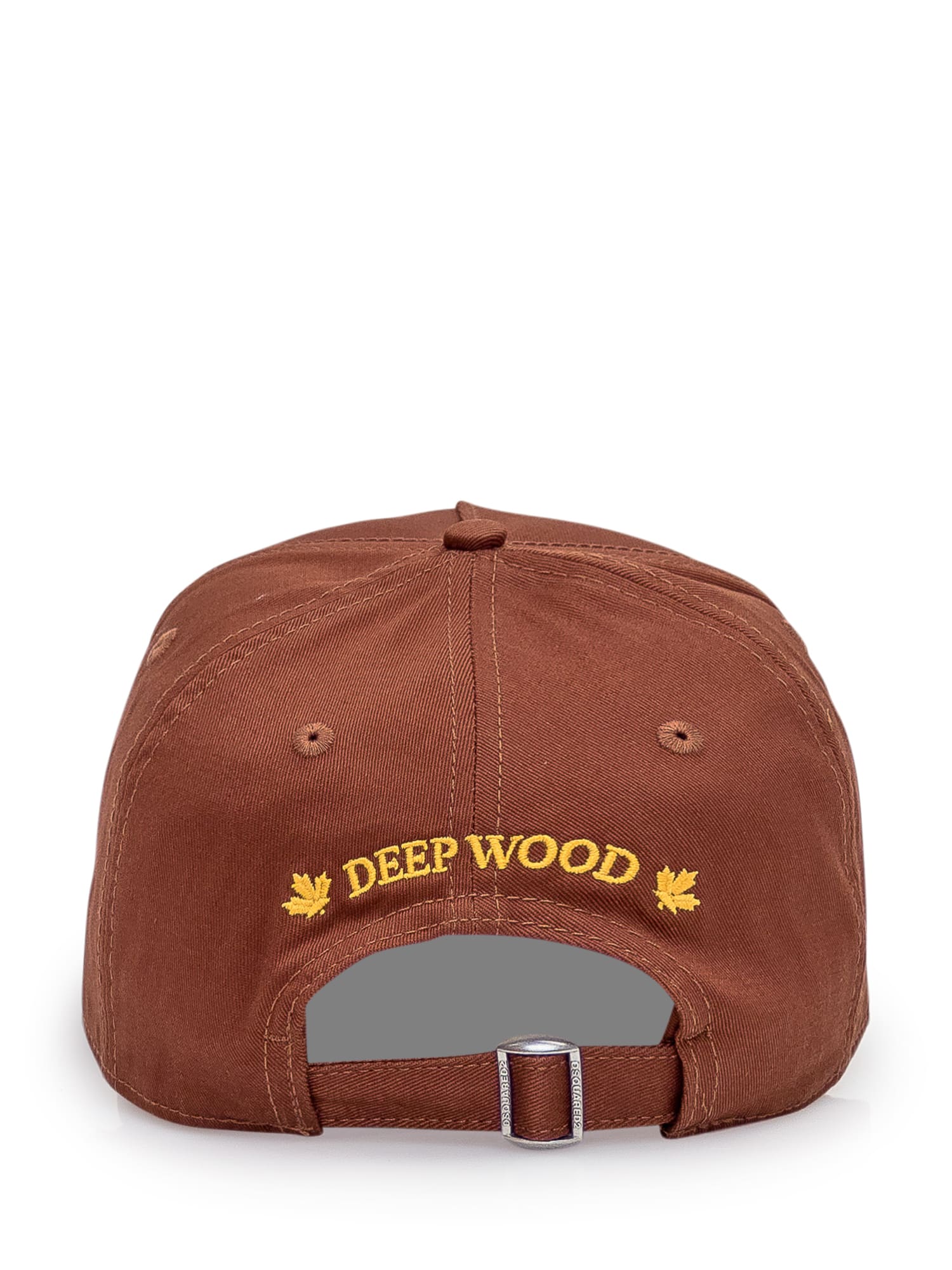 Shop Dsquared2 Canadian Brotherhood Baseball Cap In Nocciola