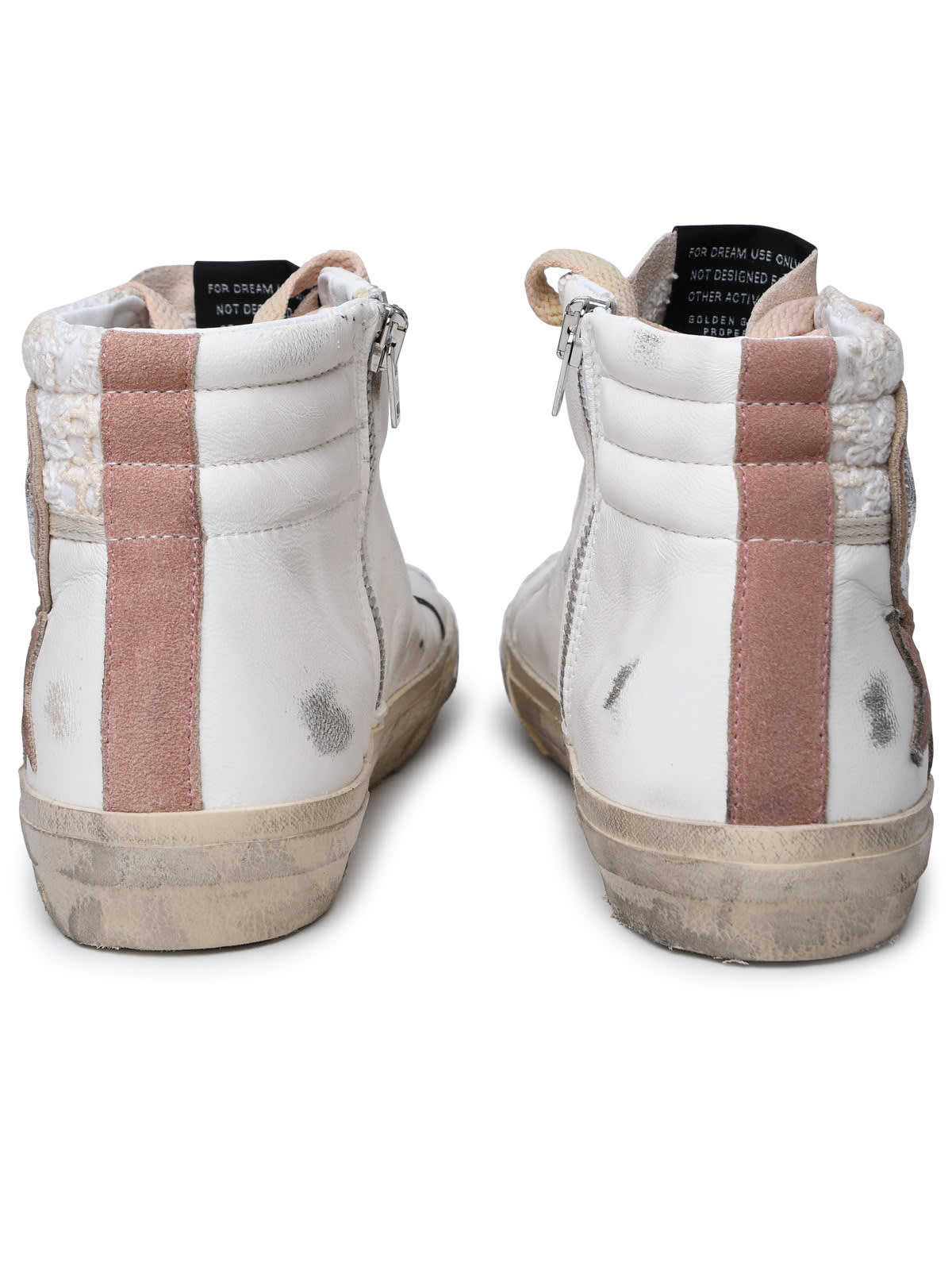 Golden Goose Slide Sneakers In White