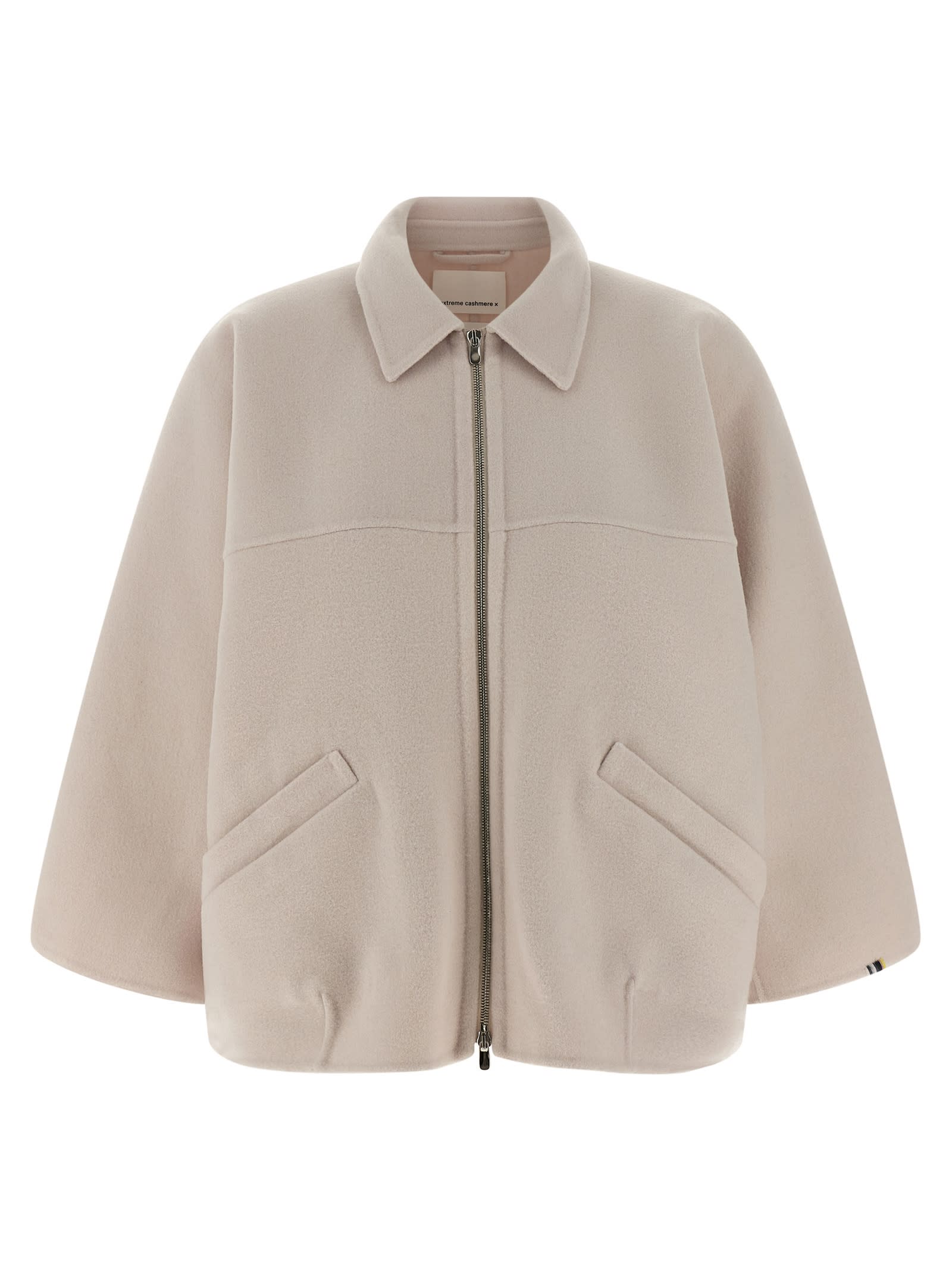 Extreme Cashmere Zip-fastening Jacket In Neutral