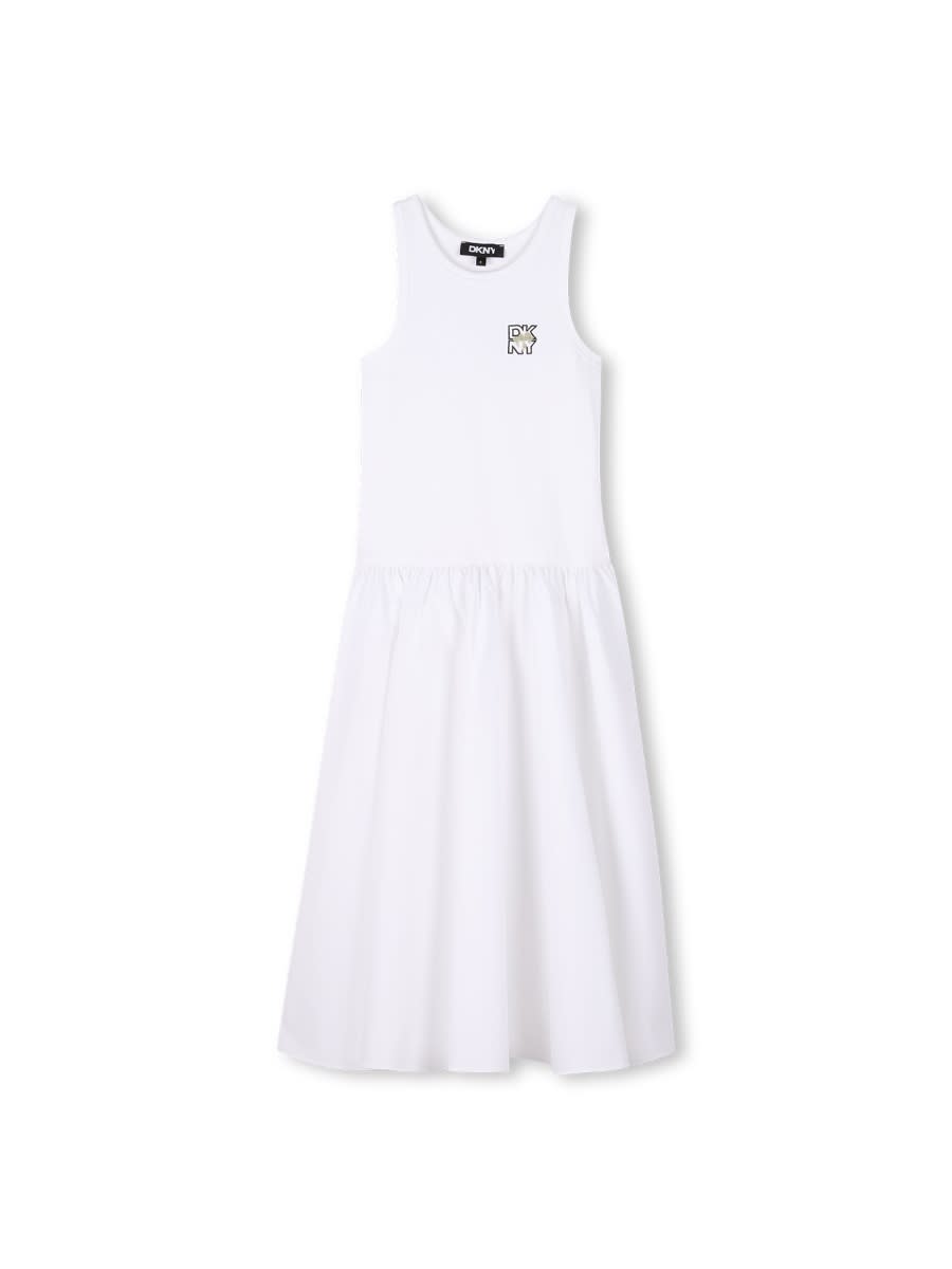 Dkny Logo-print Dress