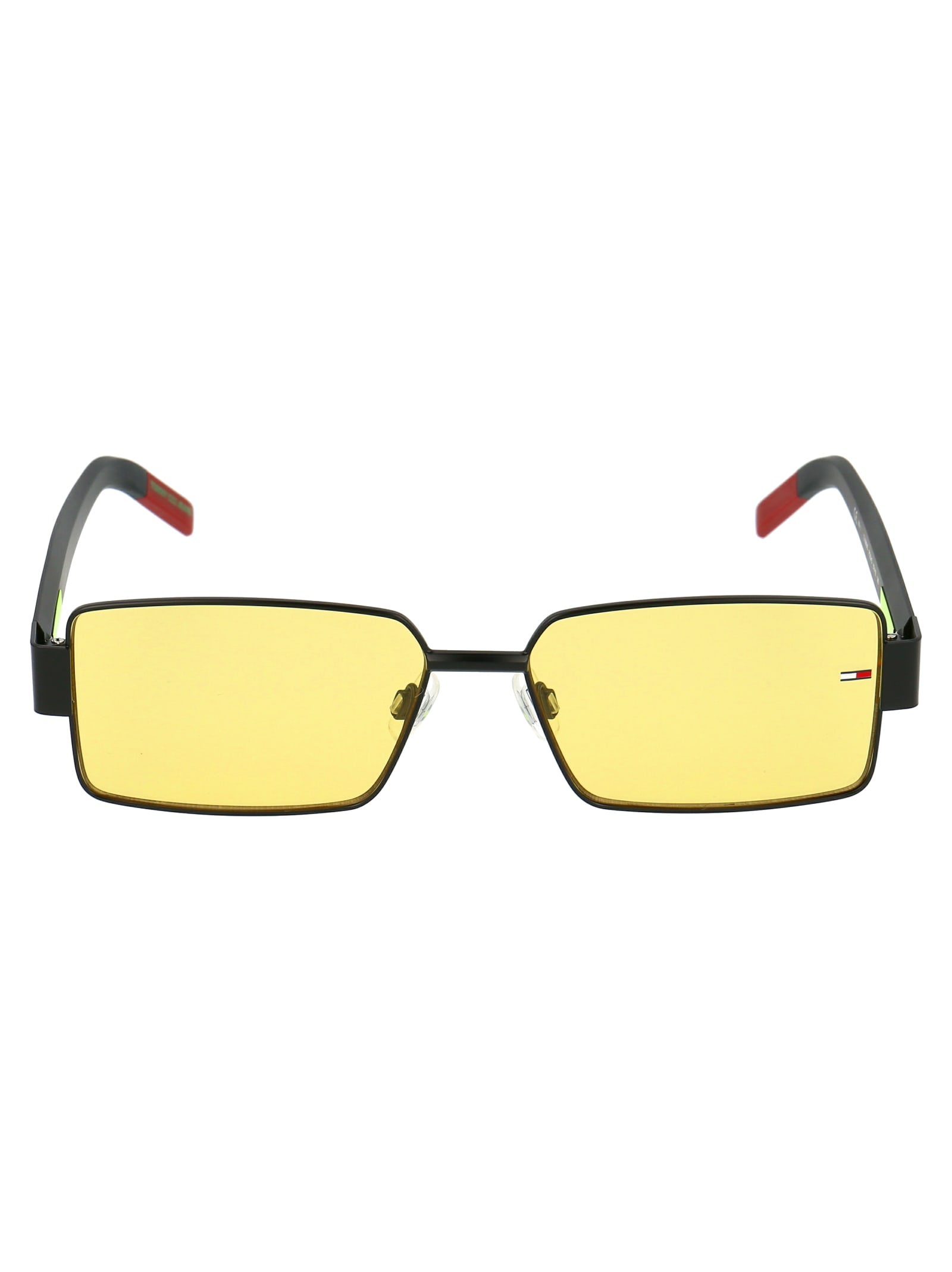 Tommy Hilfiger Tj 0005/s Sunglasses In Pgcho Black Yellow