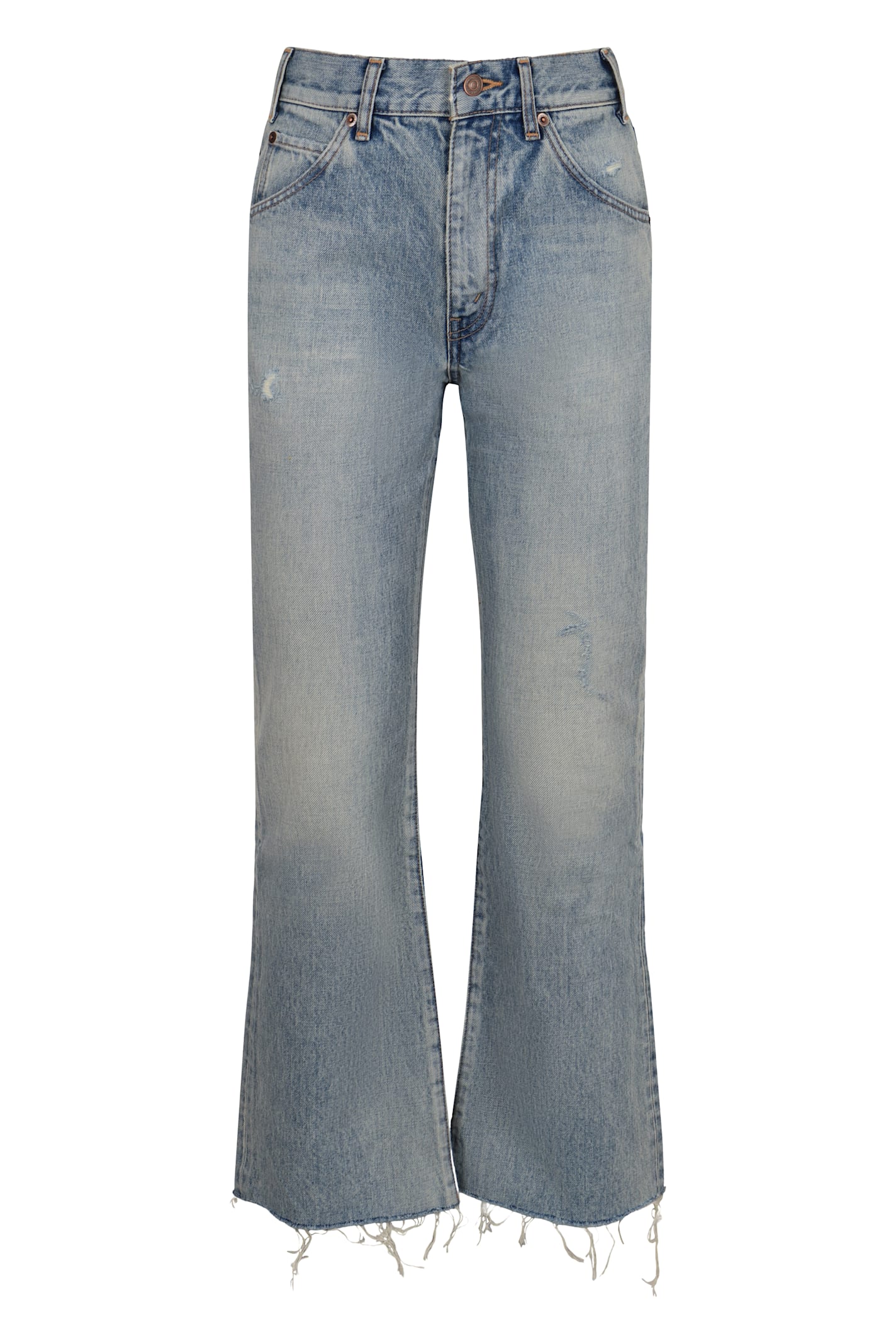 Celine Dylan High-rise Flared Jeans In Blue