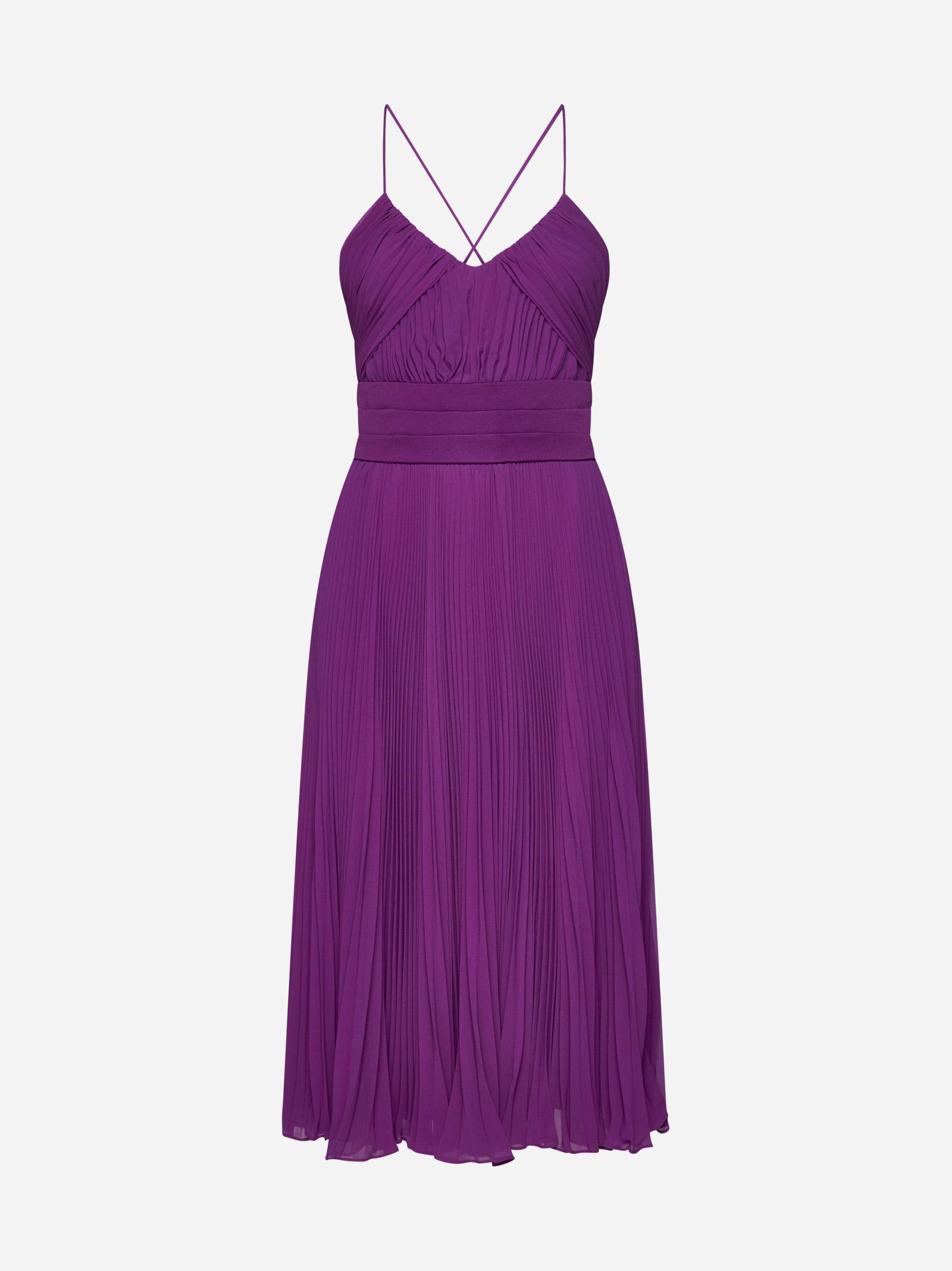 Purple Clarino Dress