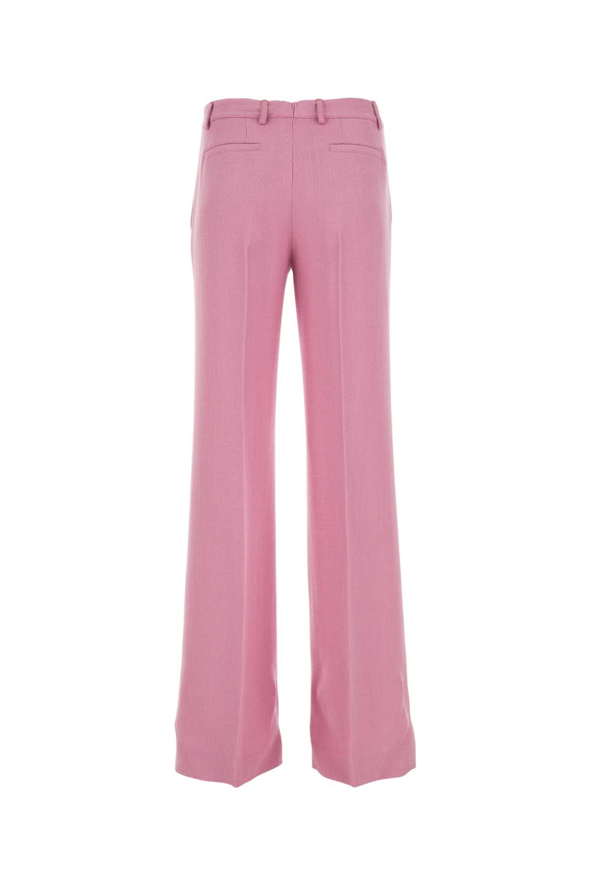 Shop Etro Pink Viscose Blend Pant