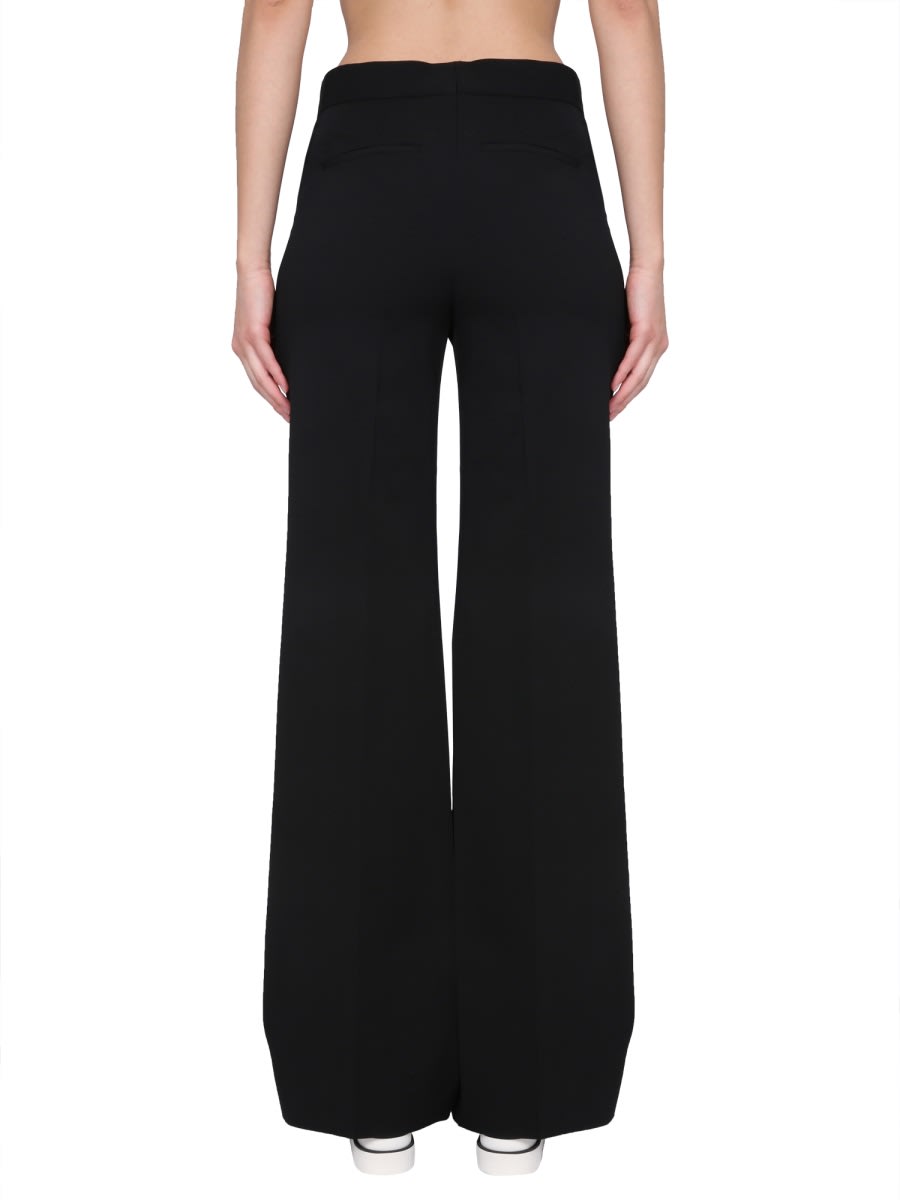 Shop Stella Mccartney Wool Pants In Black