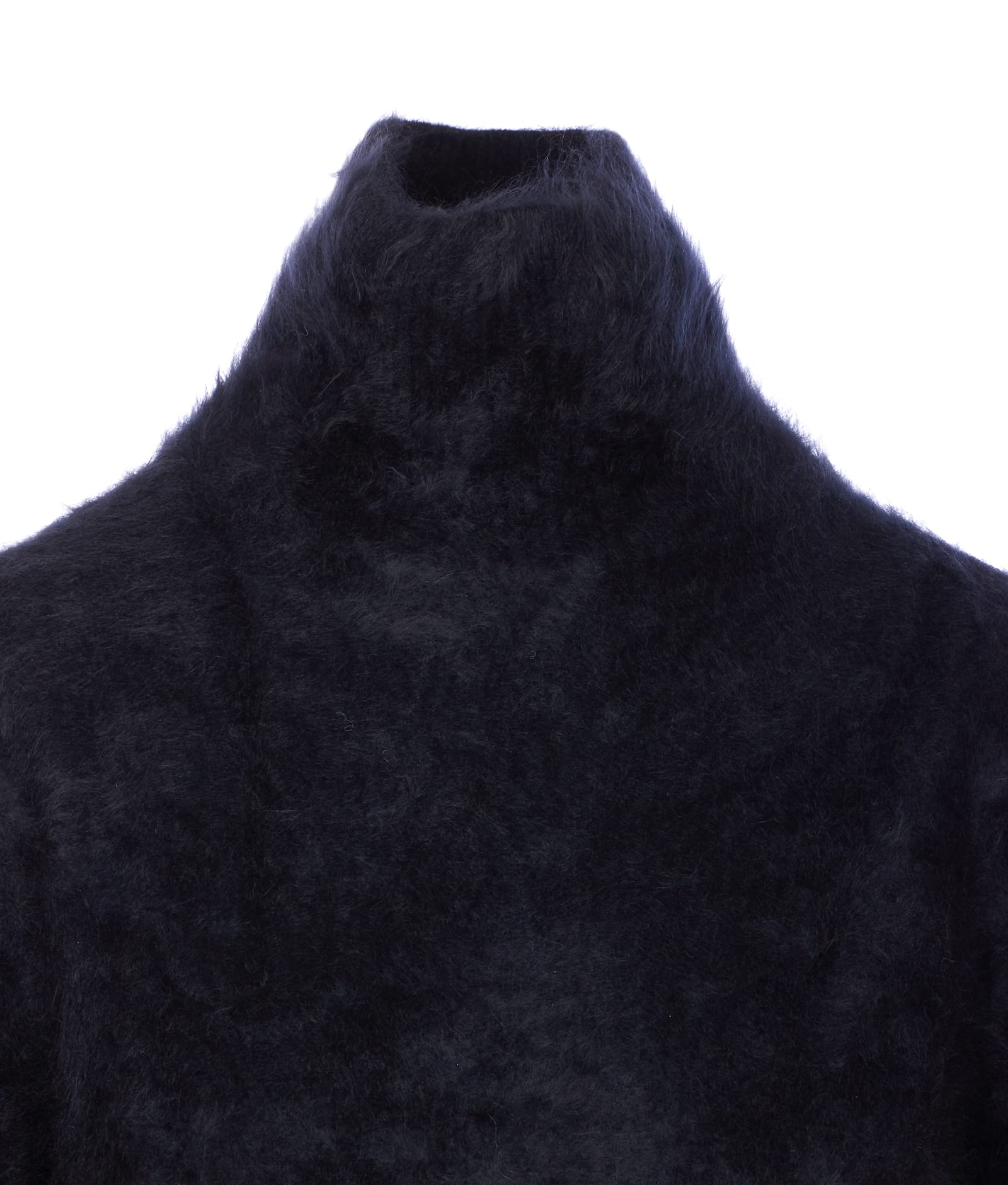 Lisa Yang Floren High-neck Sweater In Blue
