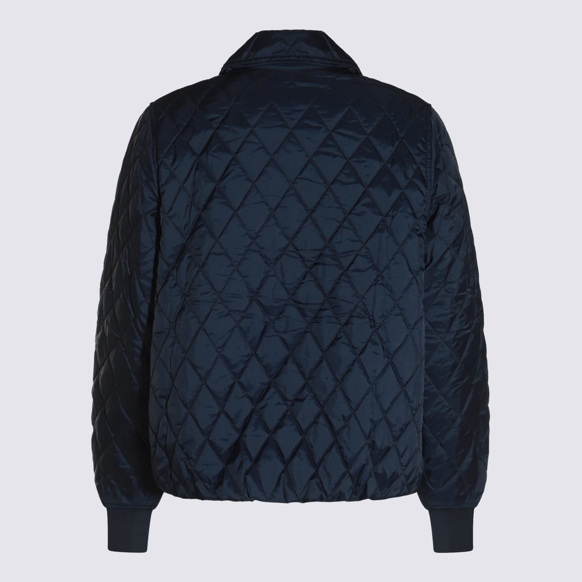 Shop Barbour Blue Down Jacket