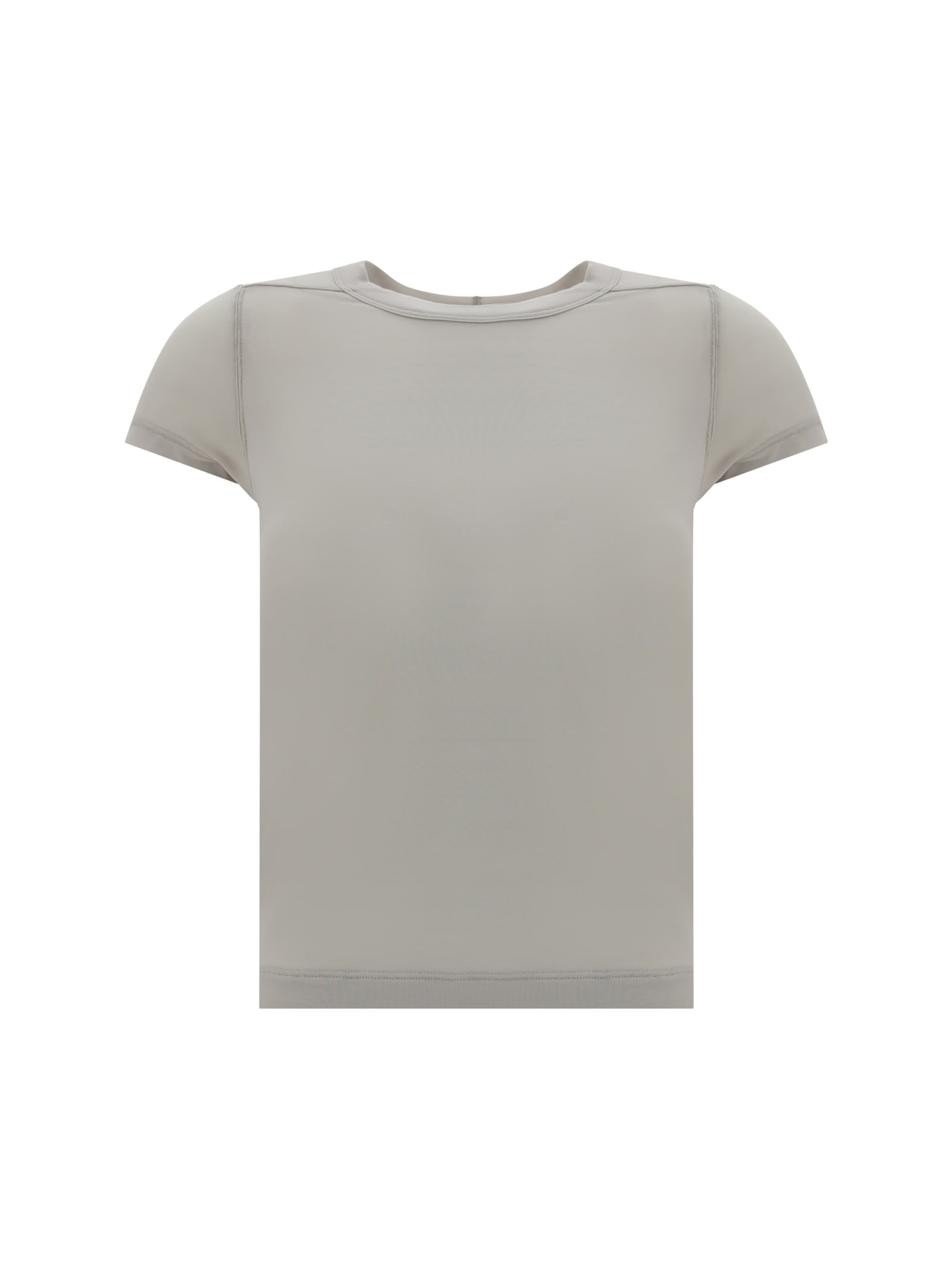 Shop Rick Owens T-shirt In Pearl