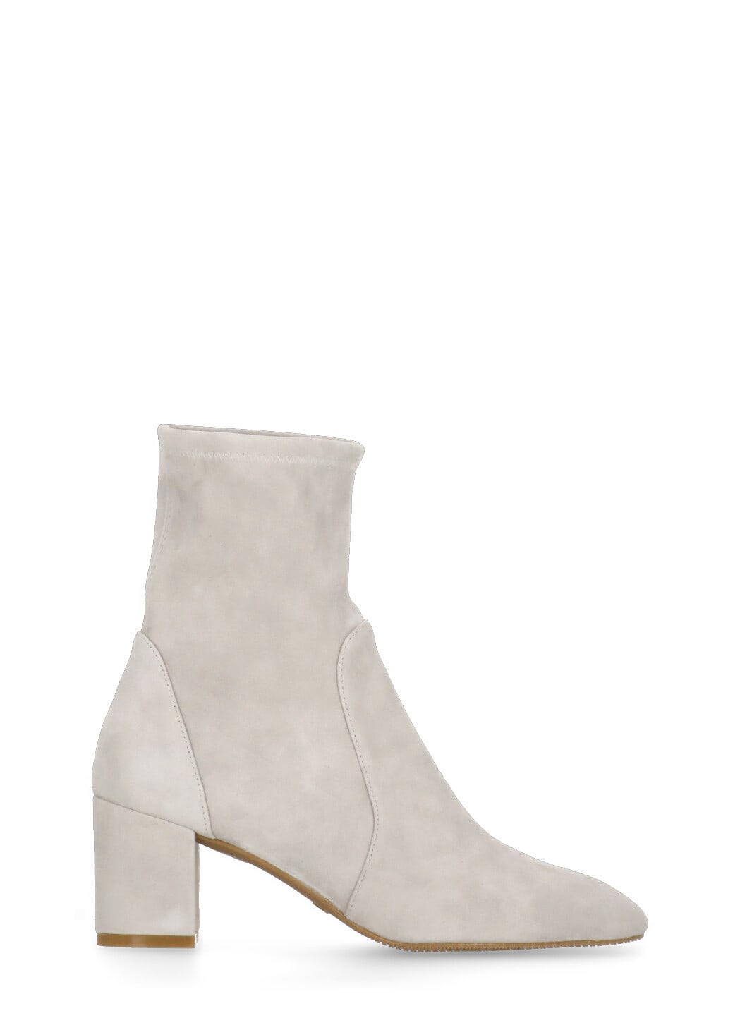 Stuart Weitzman 60mm Yuliana Suede Boots In Gray
