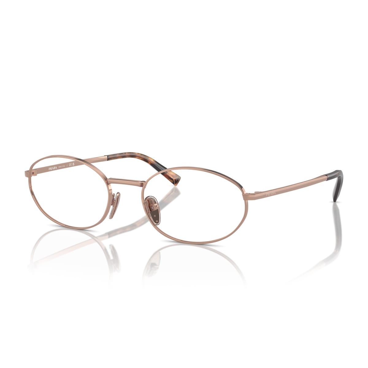 Prada Pr A57v Zvf1o1 Oro Rosé Glasses