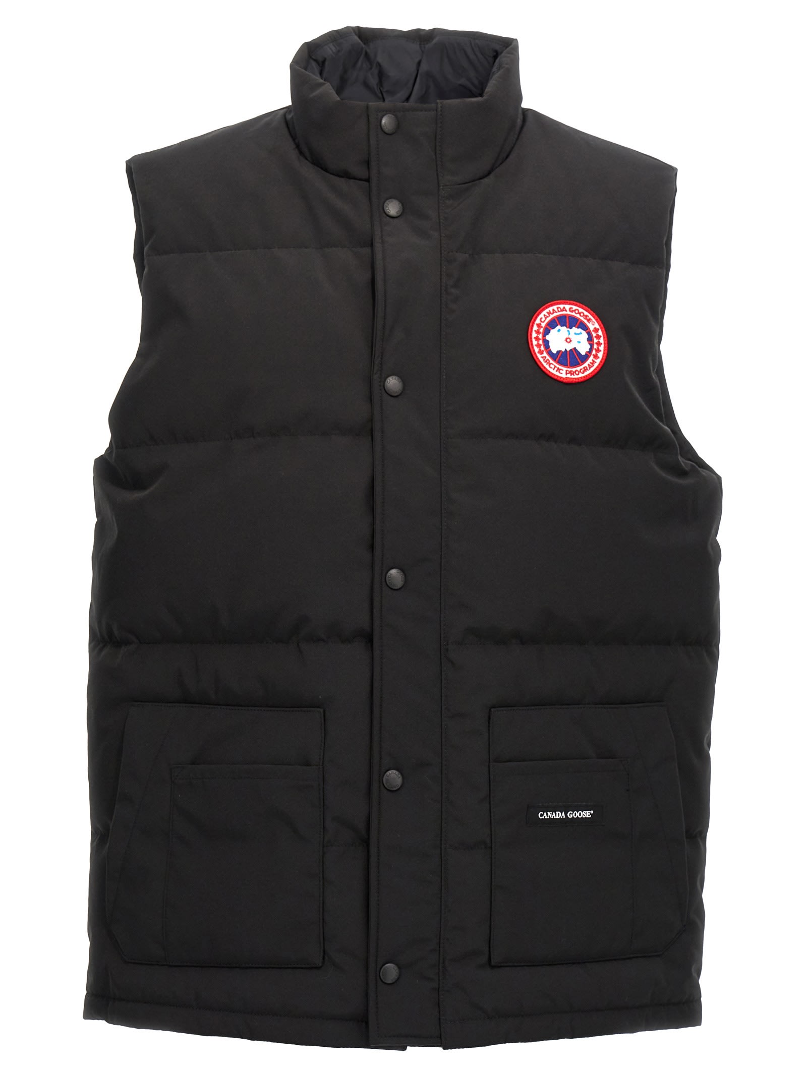 Shop Canada Goose Freestyle Vest In Black