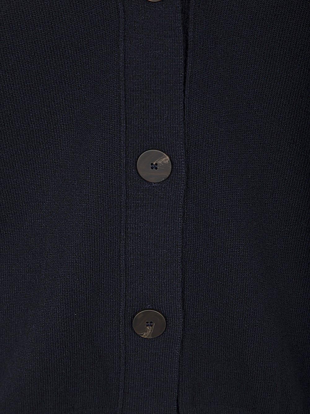 Shop Studio Nicholson 12gg Cardigan In Darkest Navy