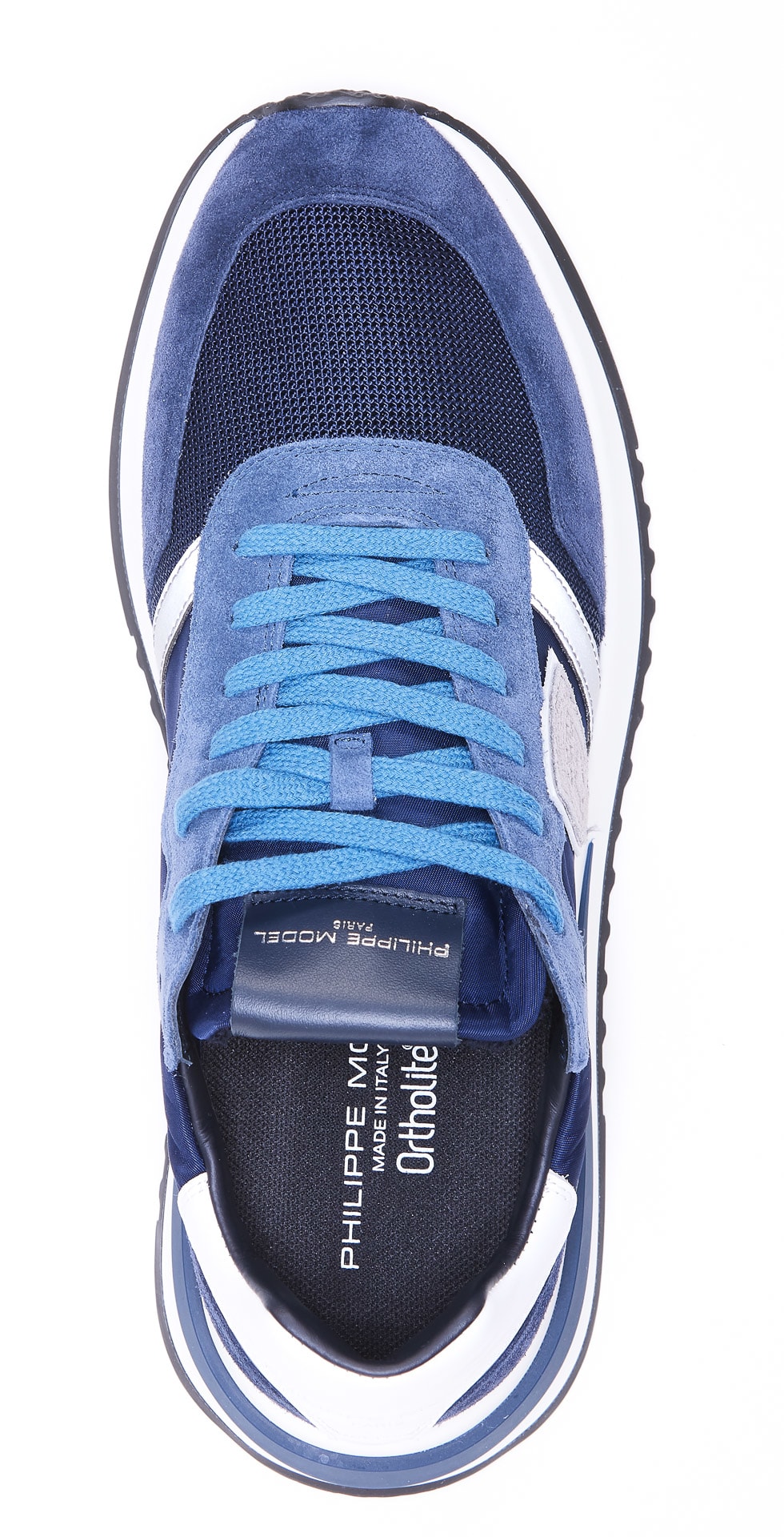 Shop Philippe Model Tropez Tylu Sneakers In Blue