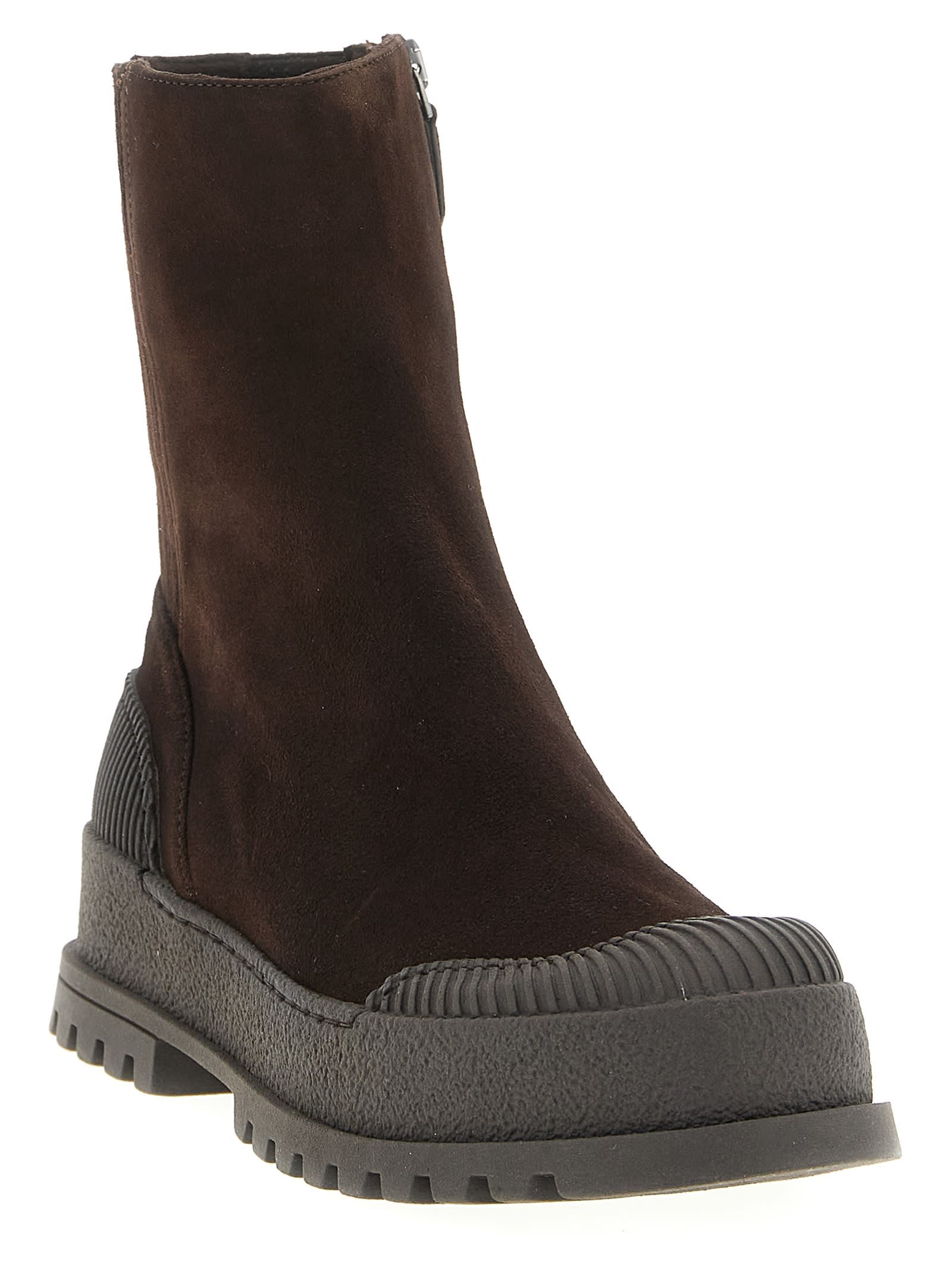 Aquazzura Rugged Ankle Boots In Multi