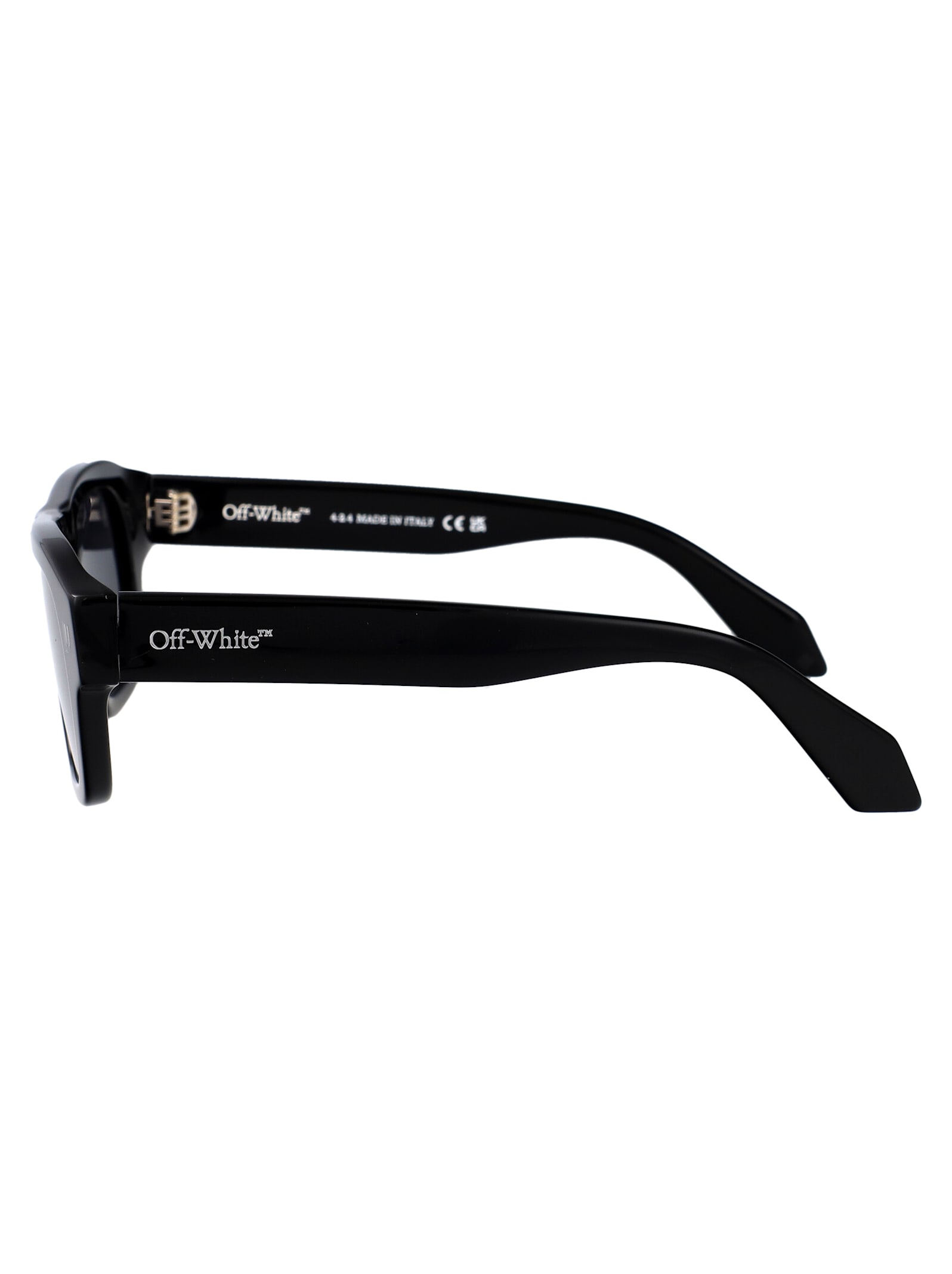Off-white Providence Sunglasses In Black-dark Grey