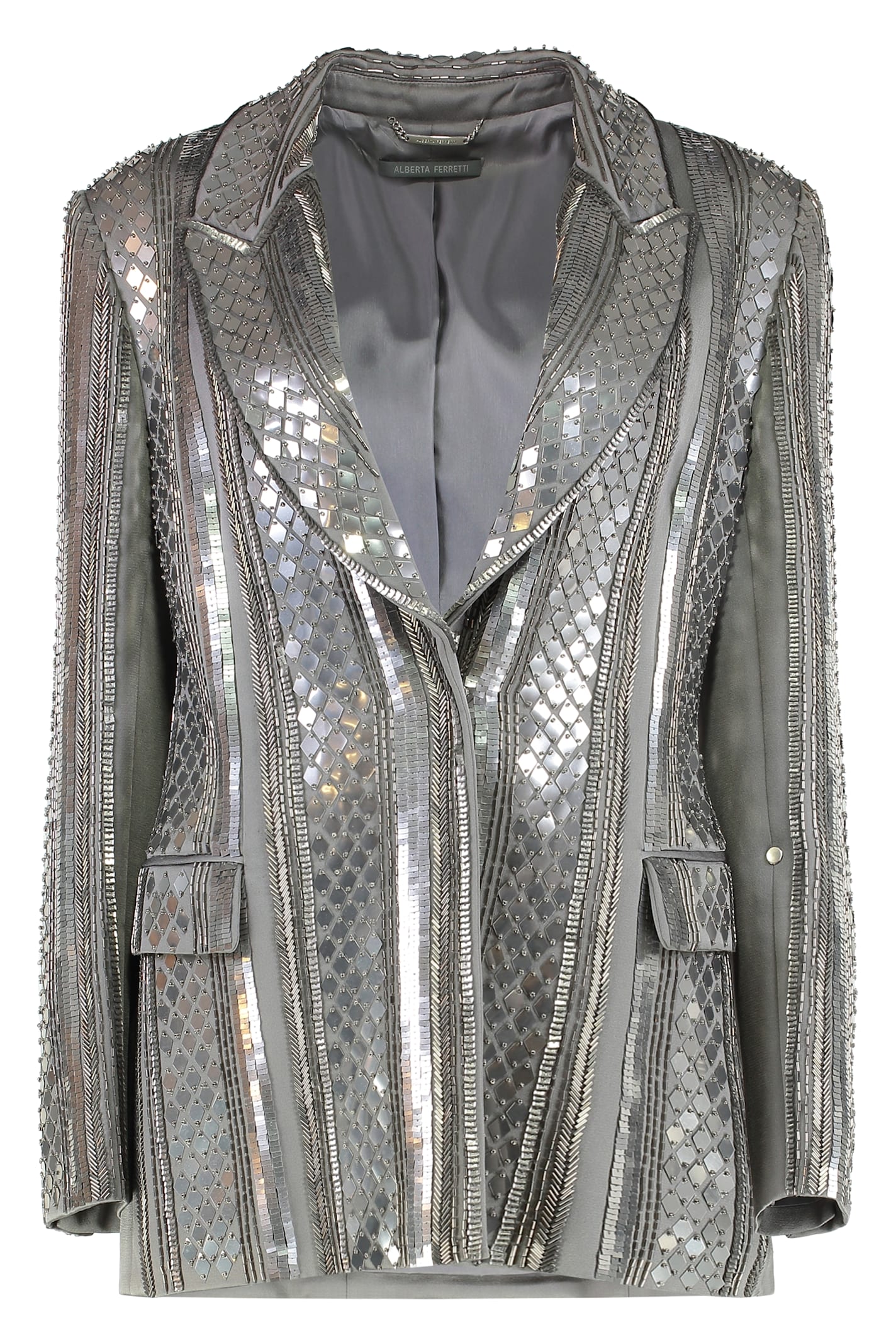 Alberta Ferretti Blazer With Sequins