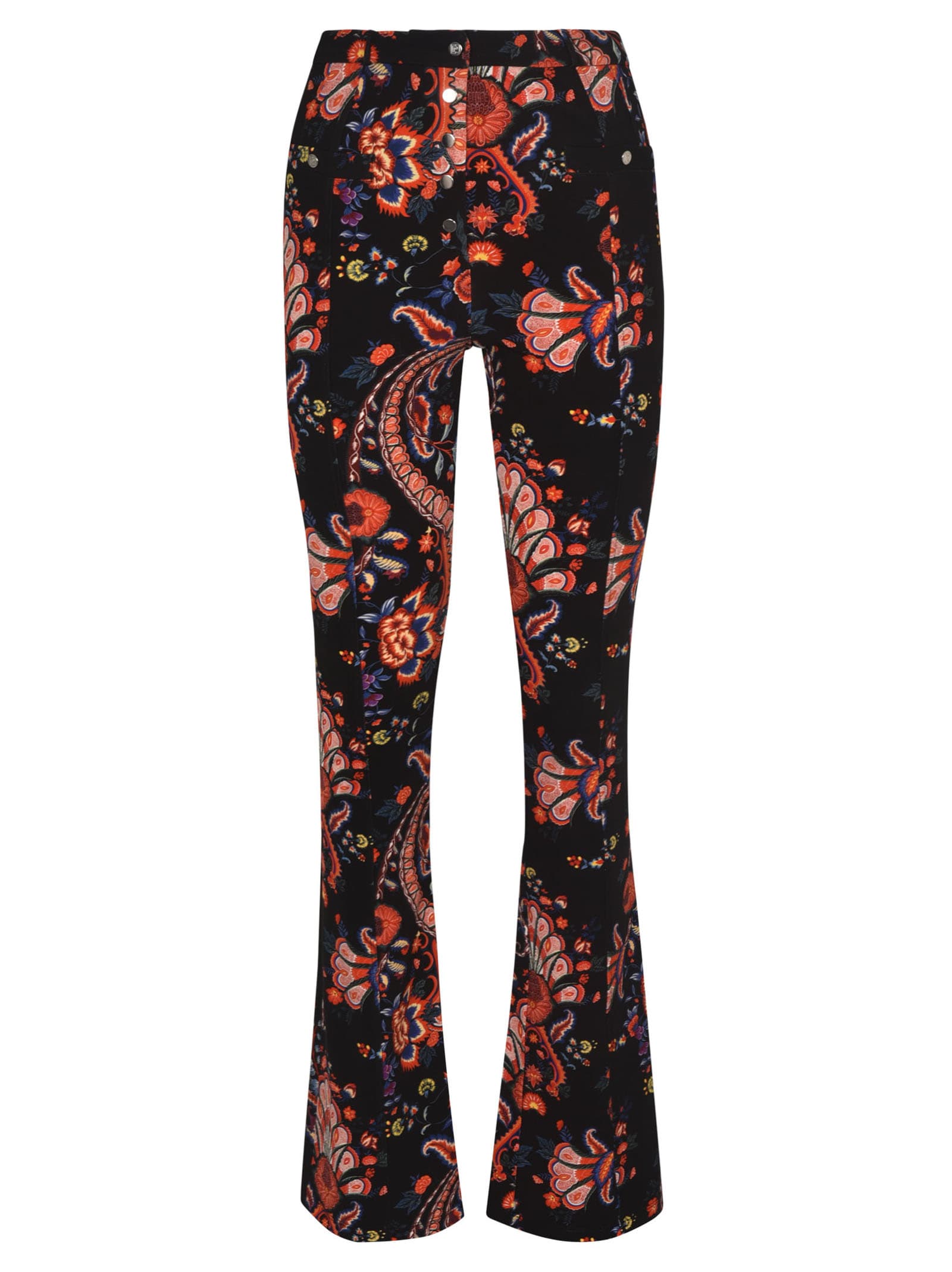 Paco Rabanne Floral Printed Trousers