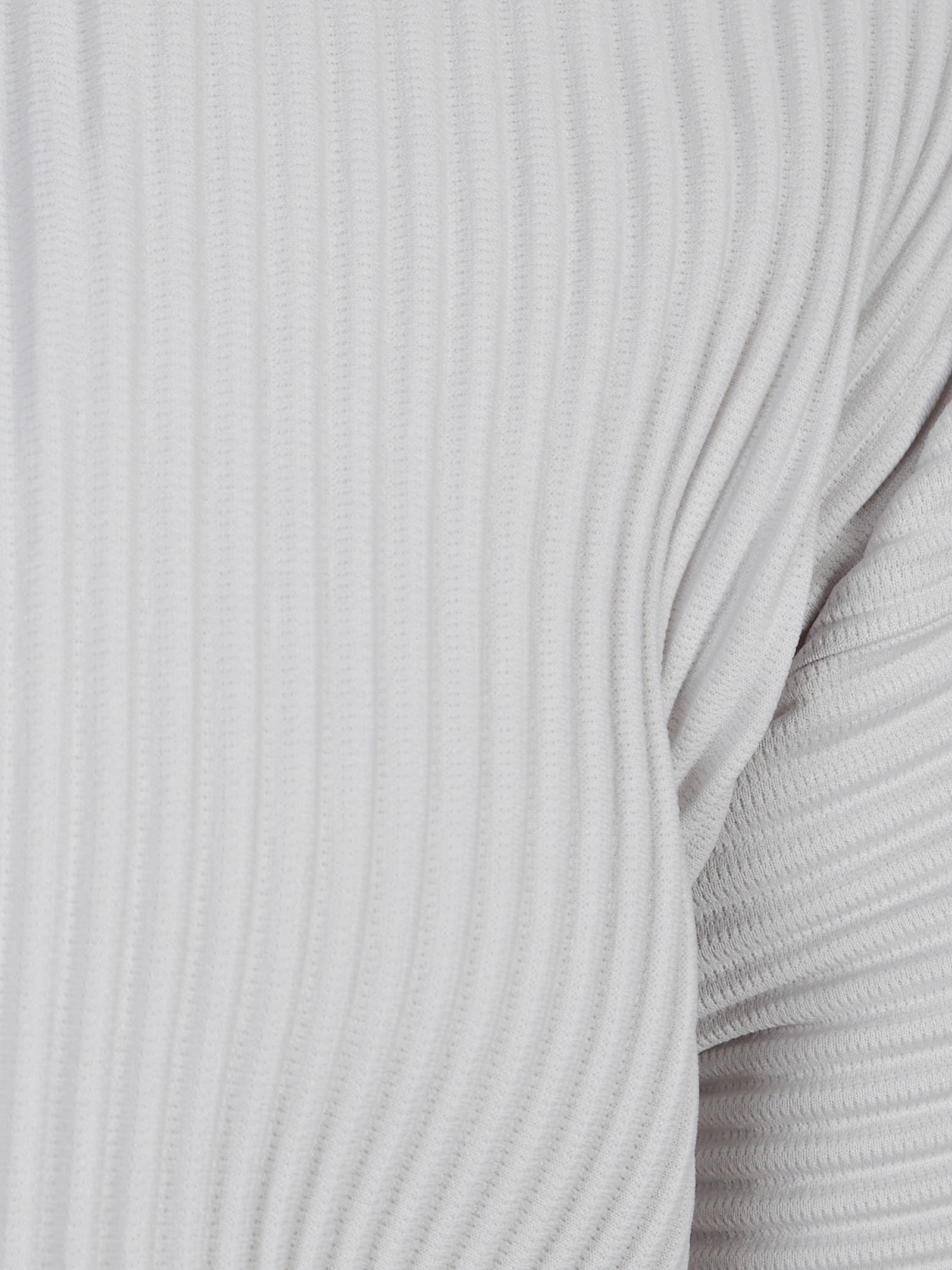 Issey Miyake Long Sleeve Roundneck T-shirt In Multi