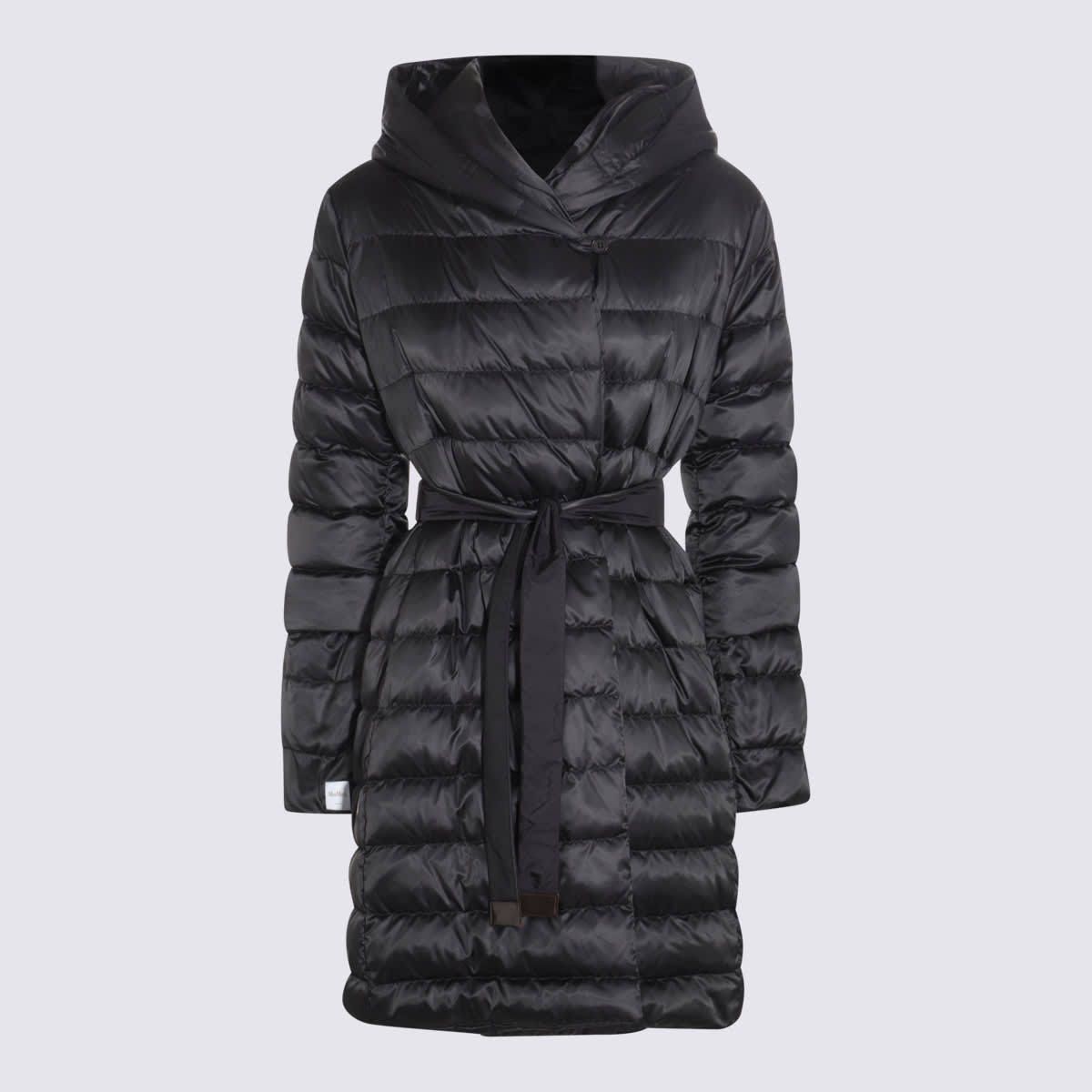 Max Mara The Cube Novef Down Jacket Wintercoat In Black