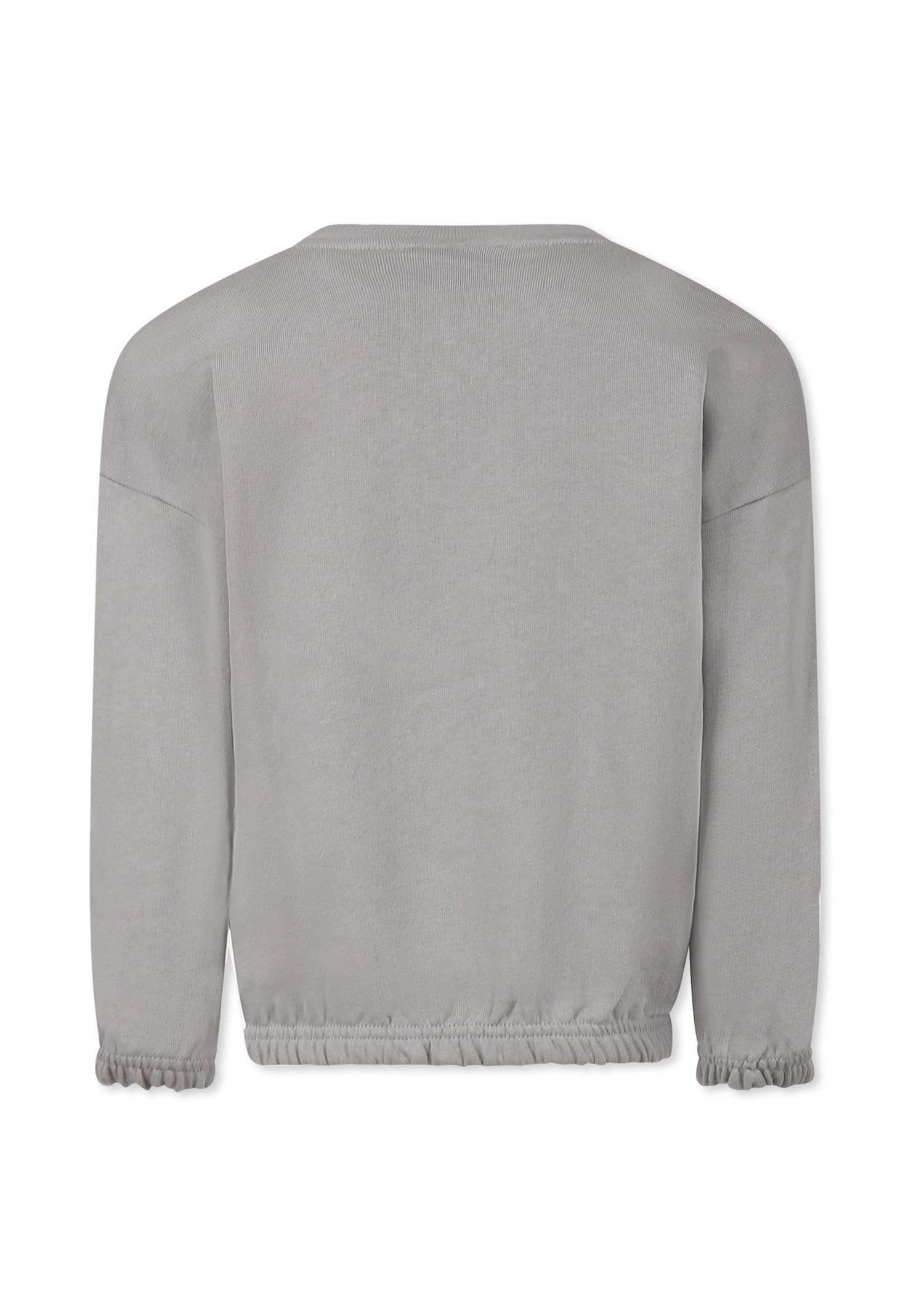 Shop Mini Rodini Grey Sweathirt For Kids With Cats