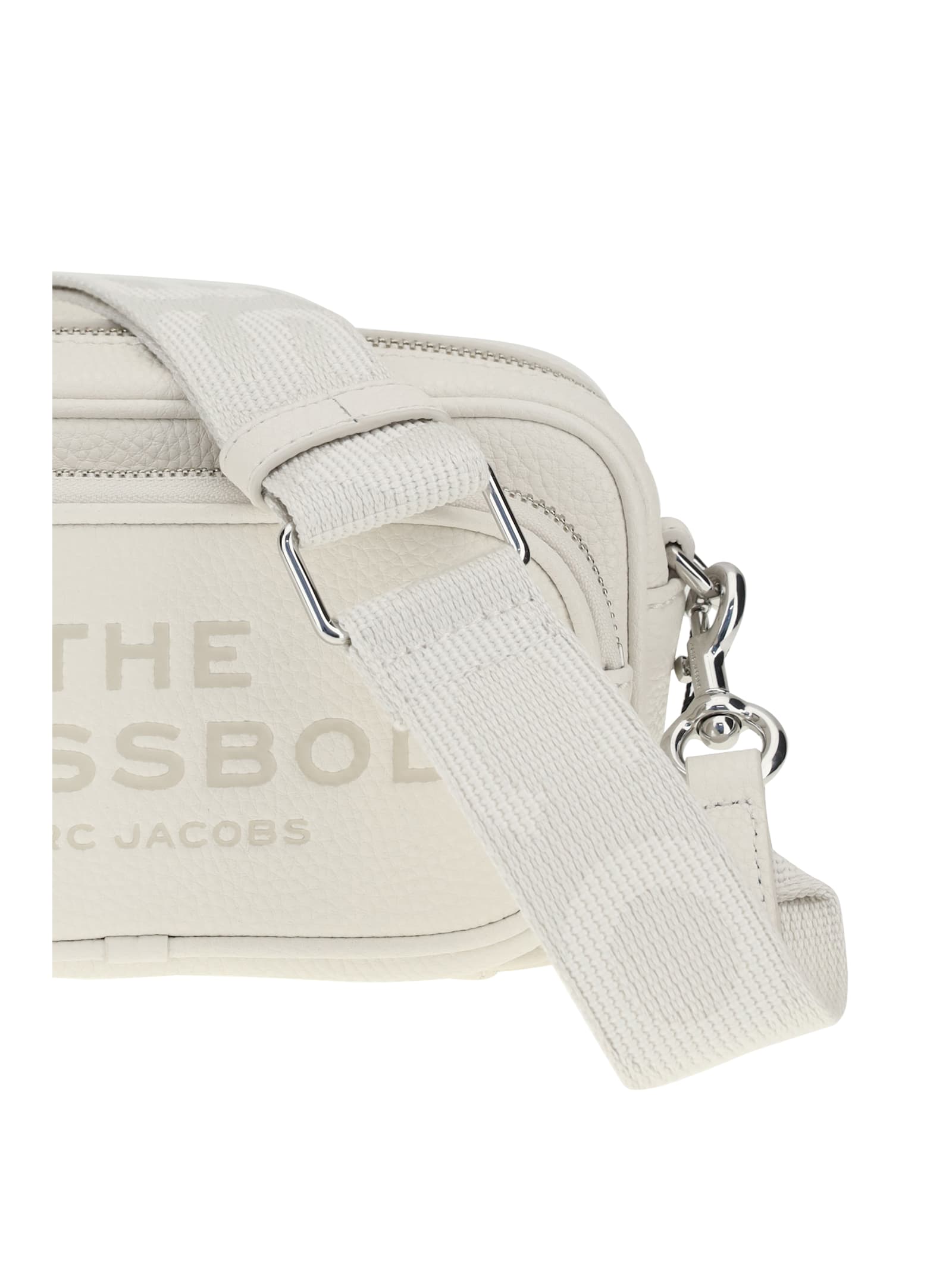 Marc Jacobs Leather Shoulder Bag In White