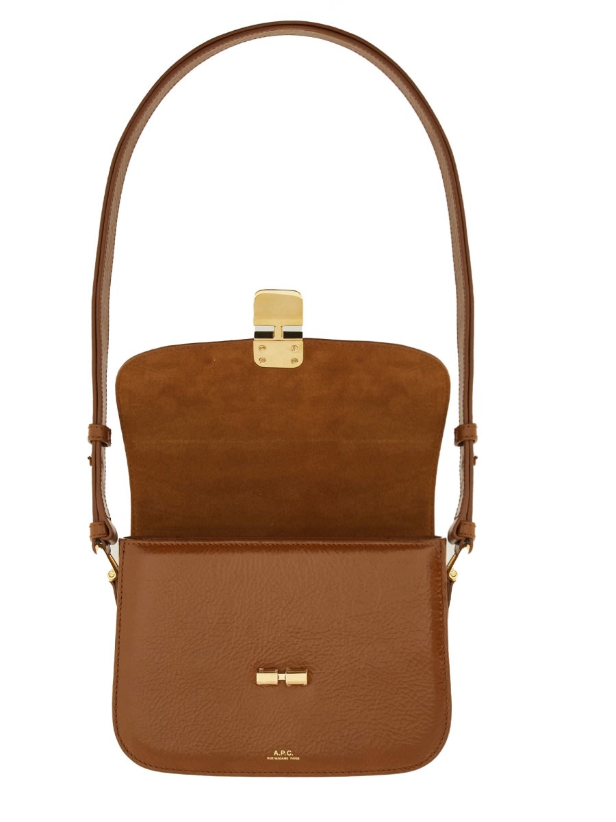 Apc Small Grace Bag In Brown