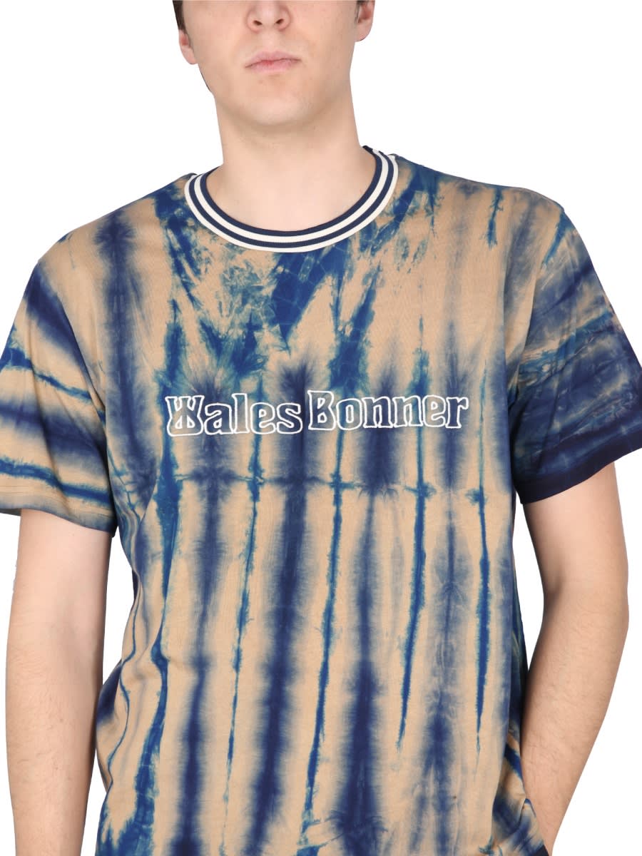 WALES BONNER LOGO PRINT T-SHIRT 