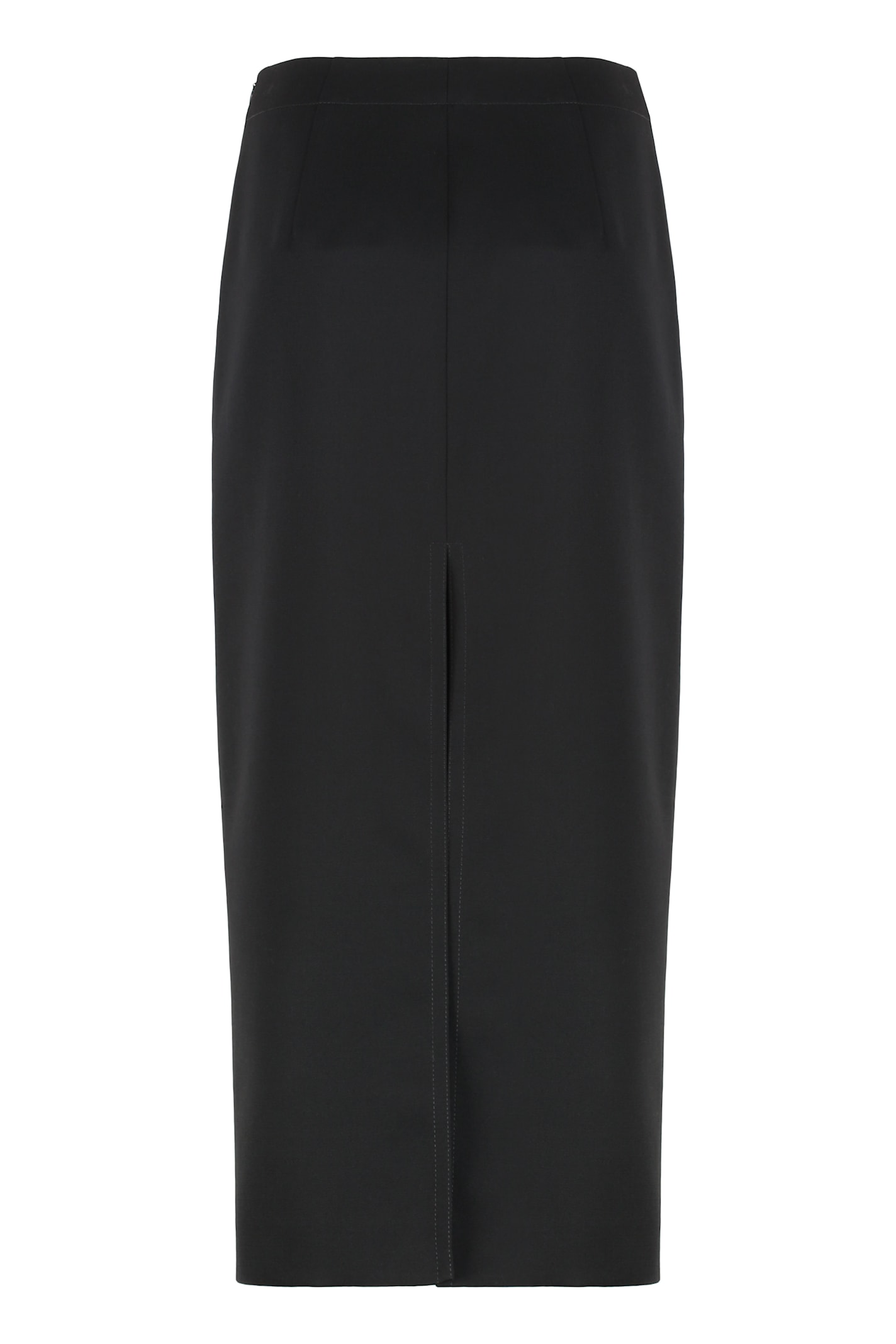 Bottega Veneta Skirt With Slits In Black