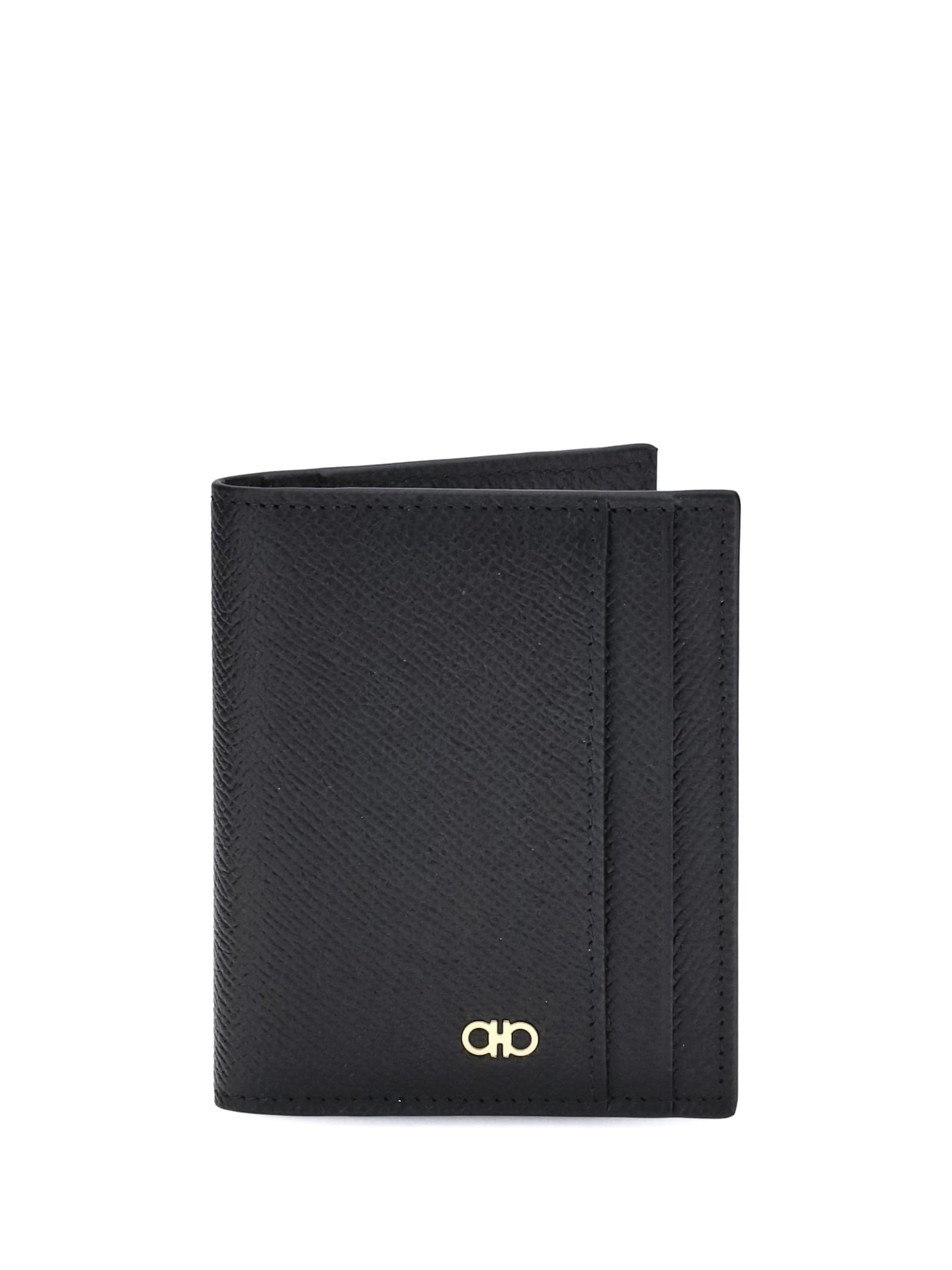 Ferragamo Men Leather Card Holder